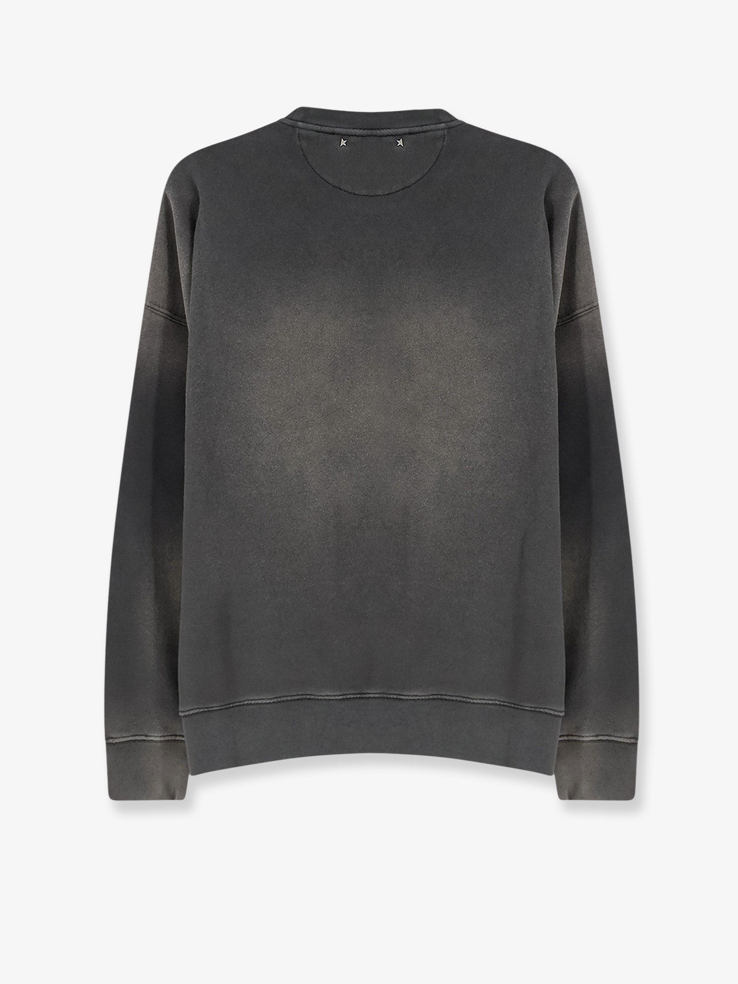 Cotton sweatshirt with front logo - Image 2