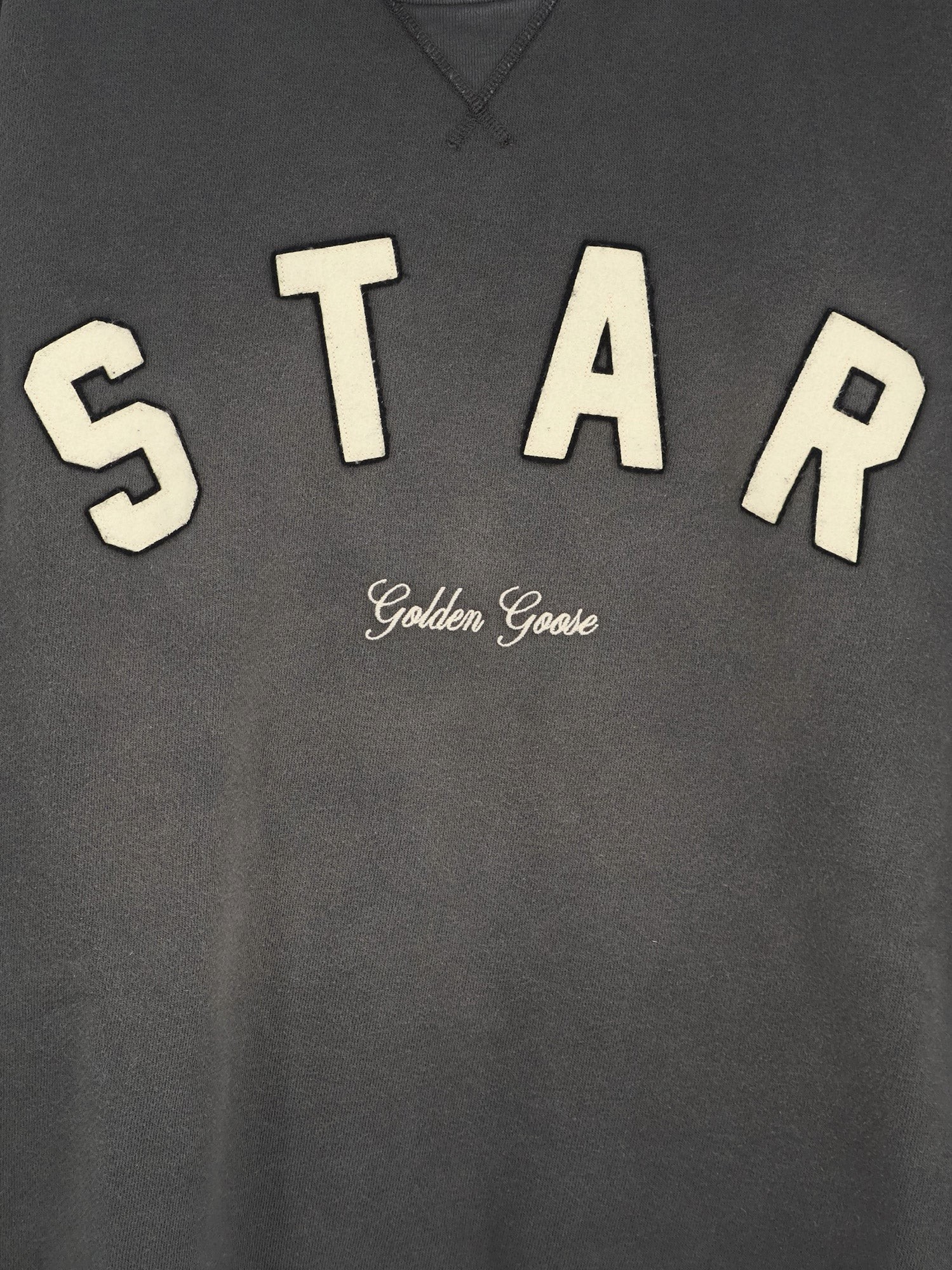 Cotton sweatshirt with front logo - Image 3