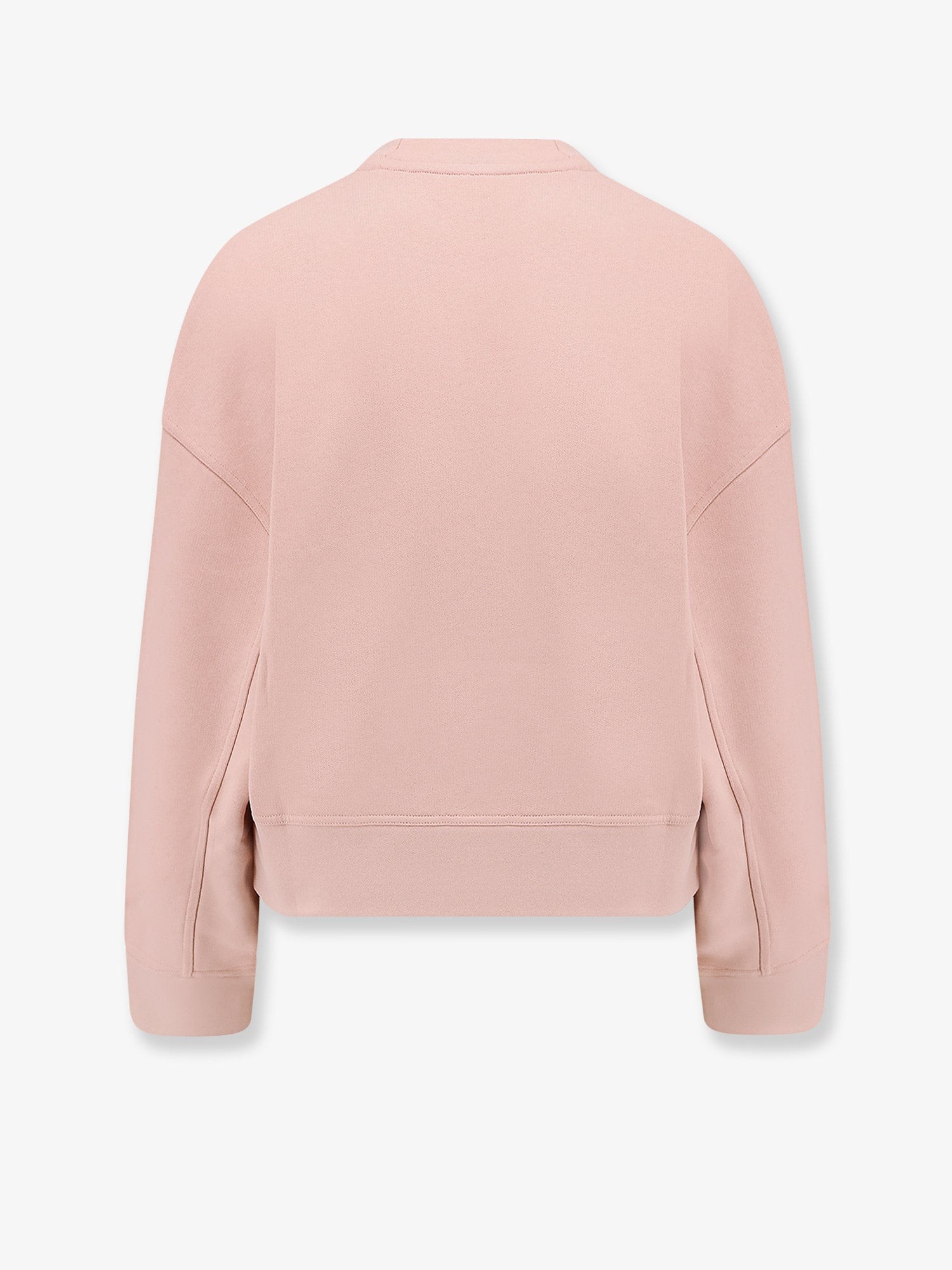 Cotton sweatshirt with Logo patch - Image 2