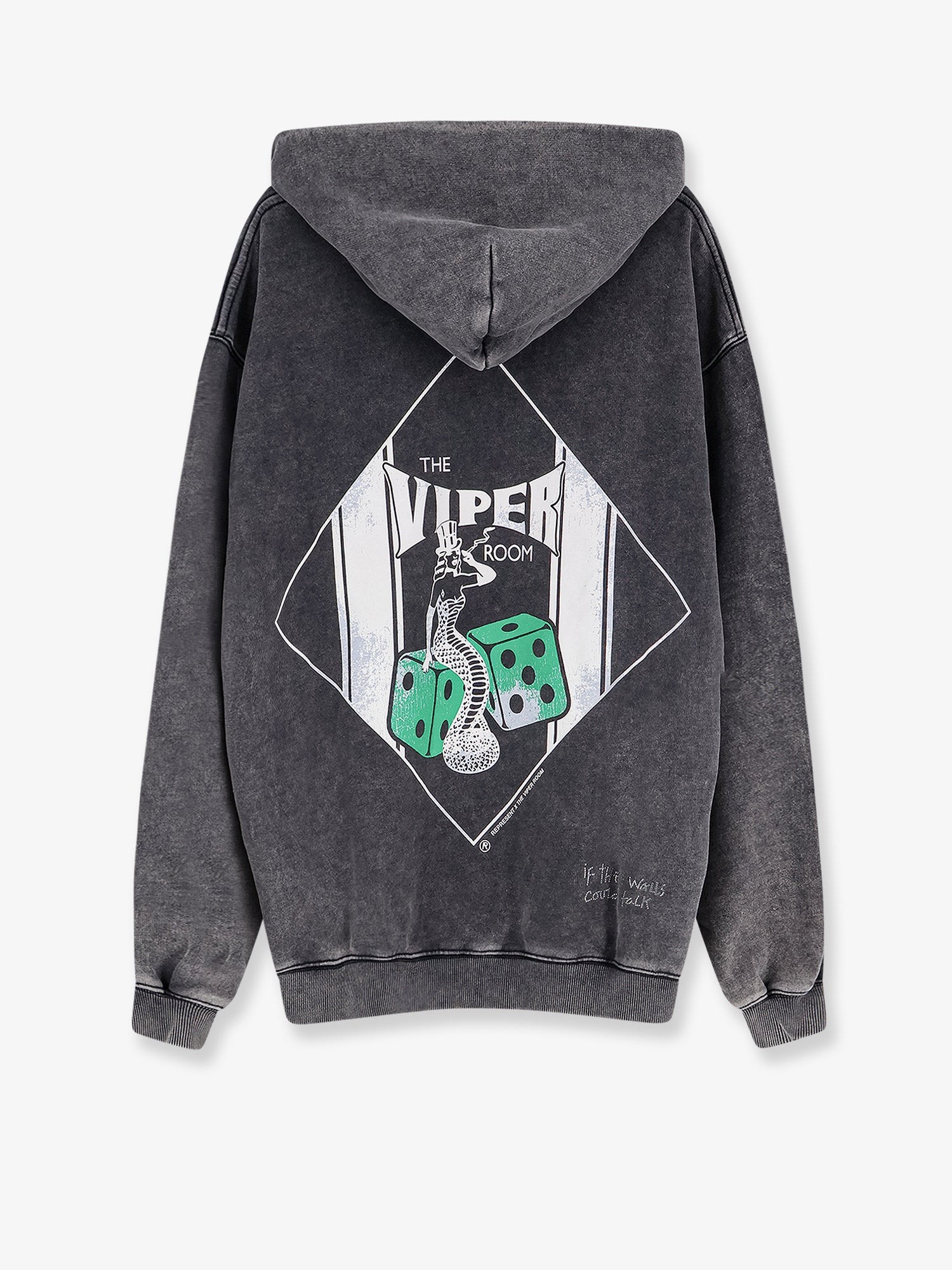 Cotton sweatshirt with print on the front - Image 2