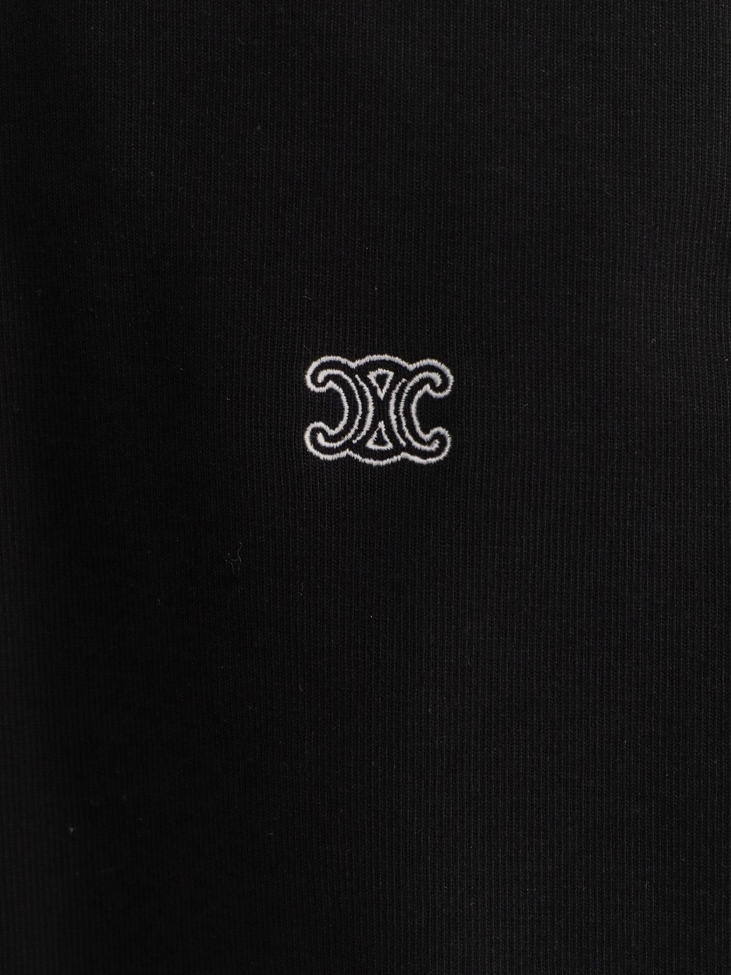 Cotton sweatshirt with Triomphe embroidery - Image 3
