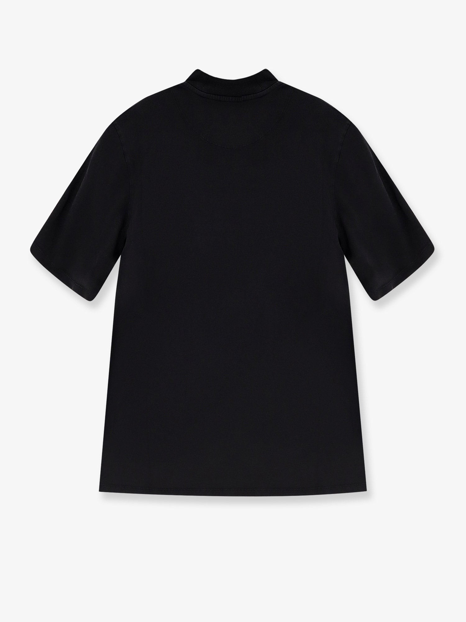 Cotton t-shirt with embroidered logo on the front - Image 4