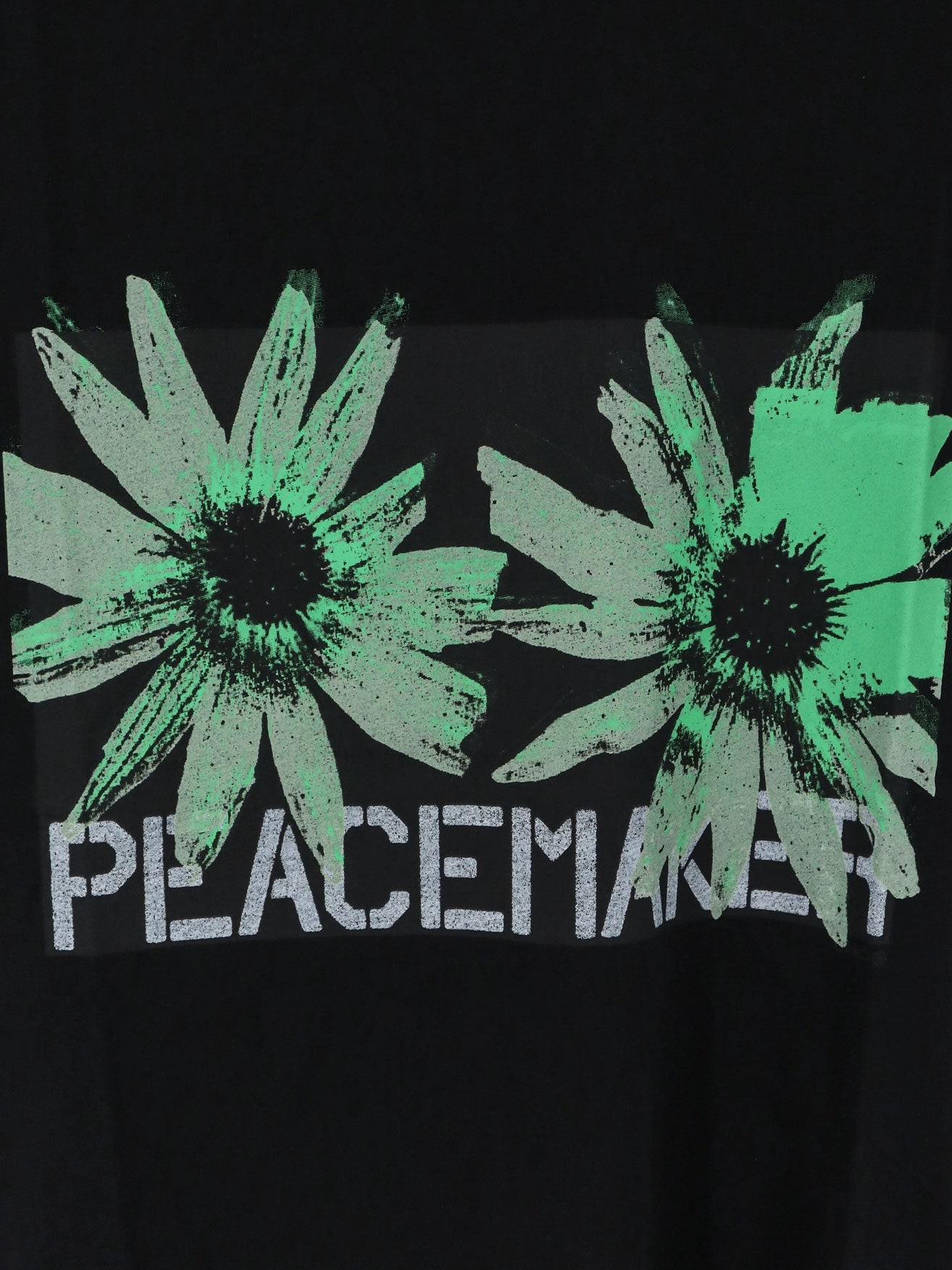 Cotton T-shirt with floral print - Image 3