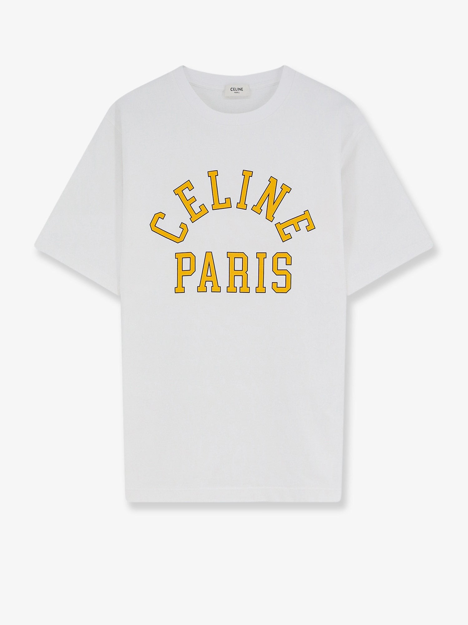 Cotton T-shirt with front logo print