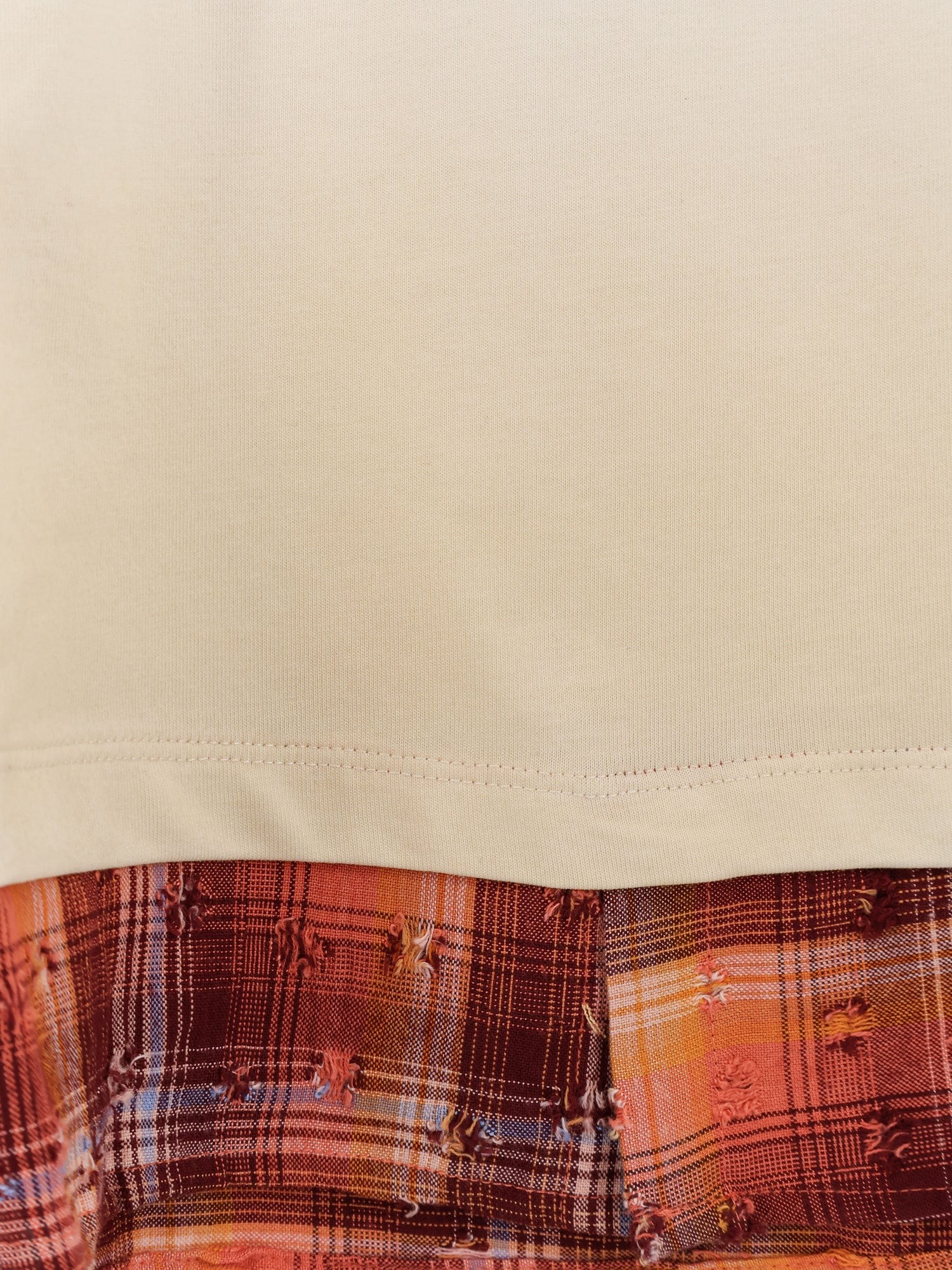 Cotton T-shirt with front print - Image 3