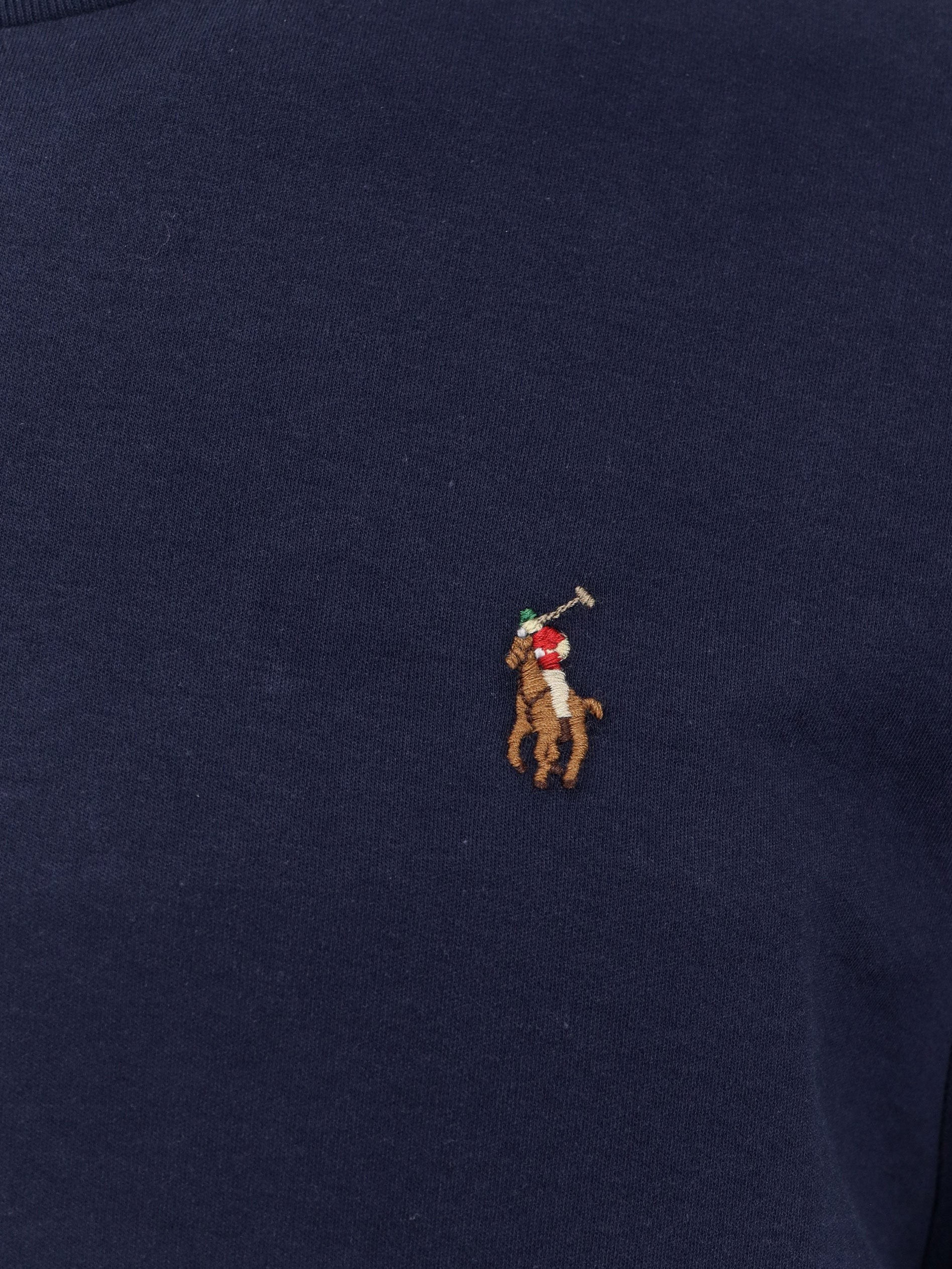 Cotton t-shirt with Logo embroidery - Image 3