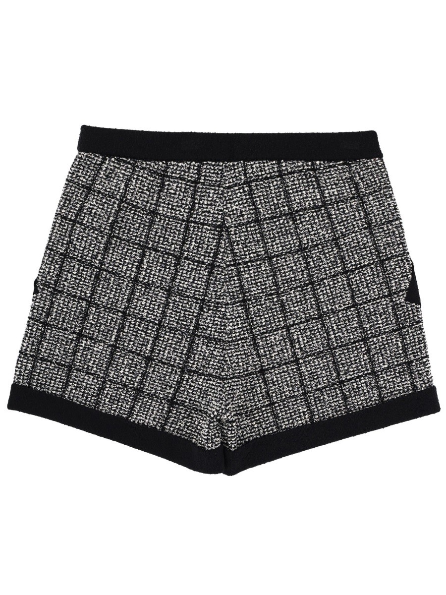 COTTON TWEED SHORTS - Image 3