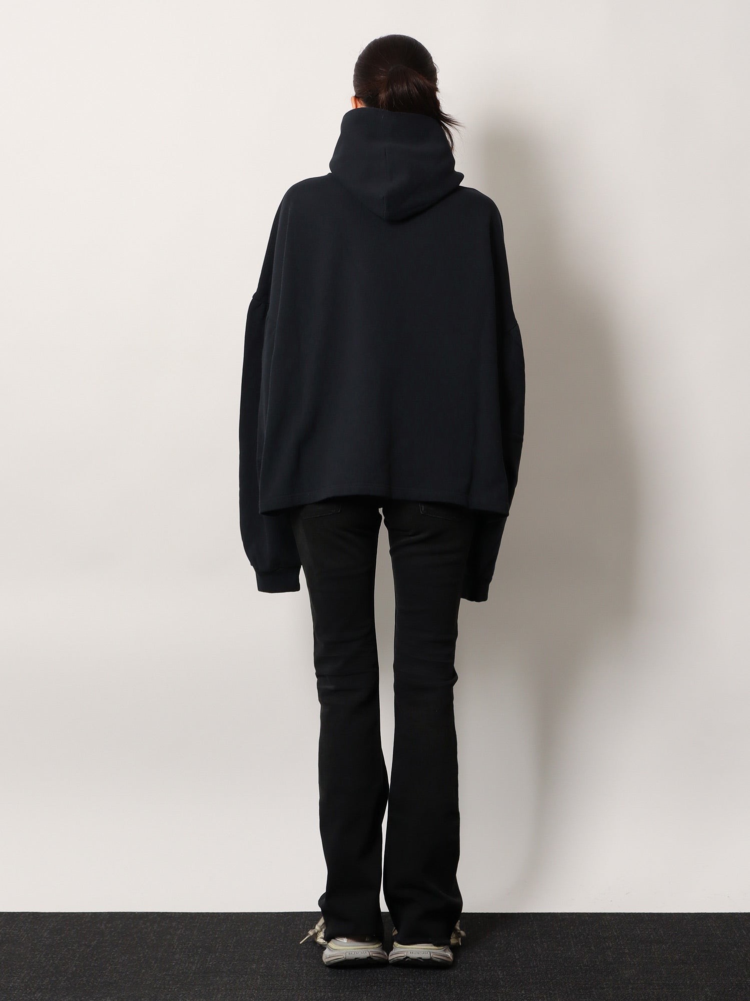 Cropped cotton sweatshirt - Image 3