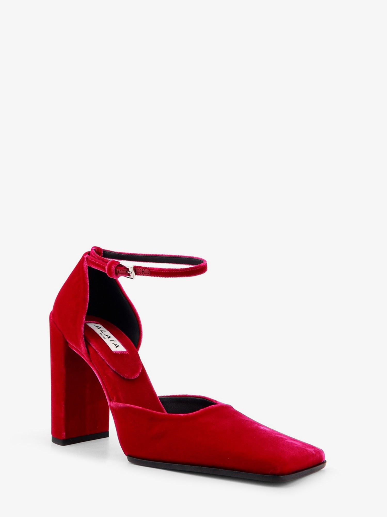 D' Orsay 90 velvet décolleté - Image 2