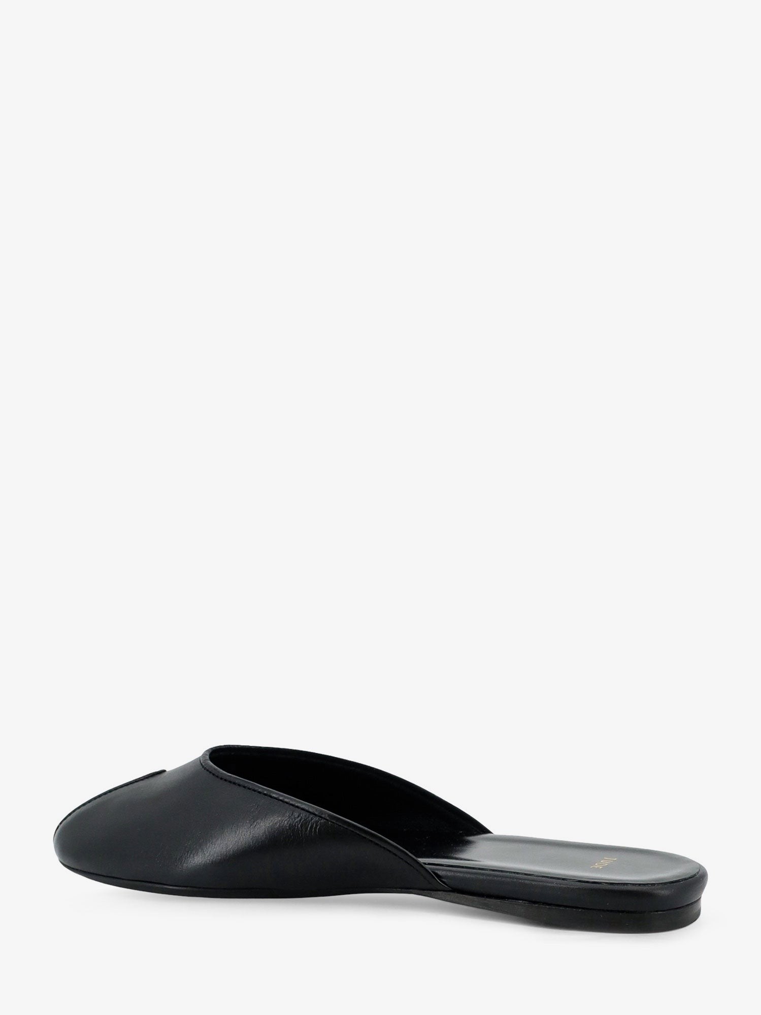 Date Flat leather sandals - Image 3