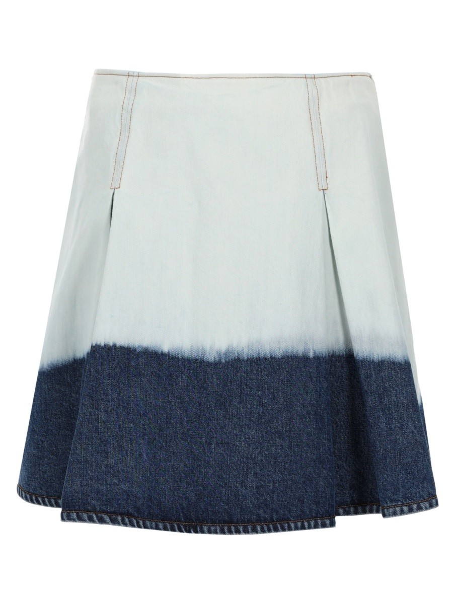 DENIM MIDI SKIRT
