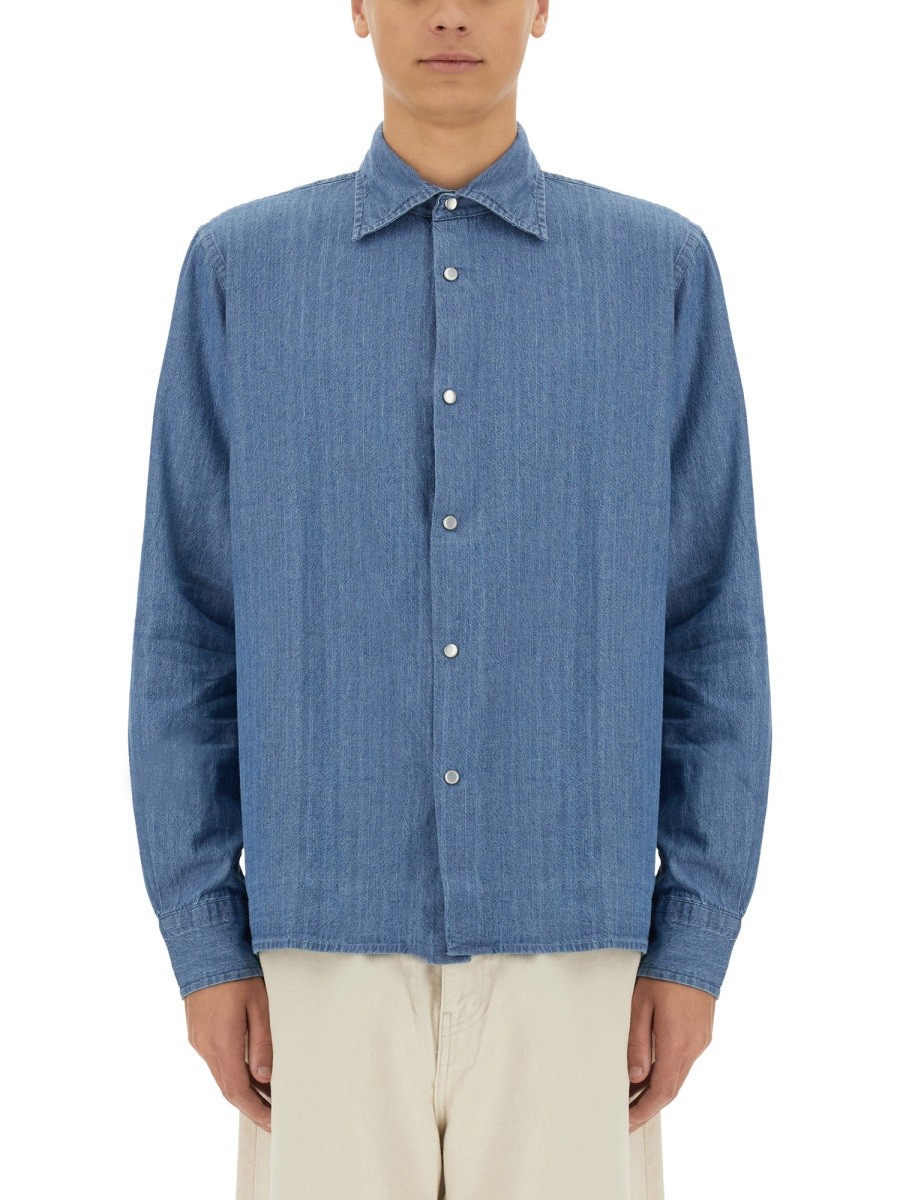 DENIM "WEST" SHIRT