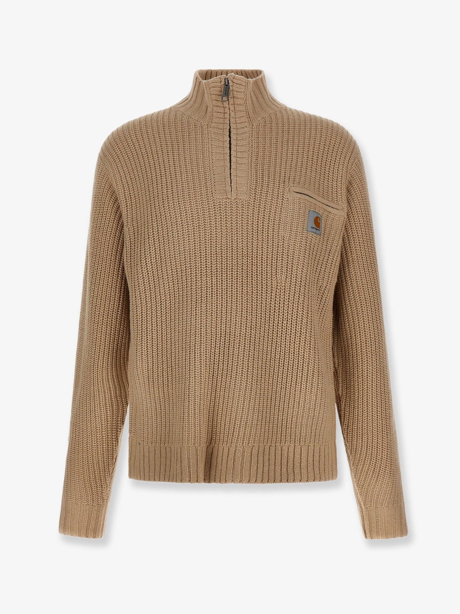Detroit Half Zip acryilic blend sweater
