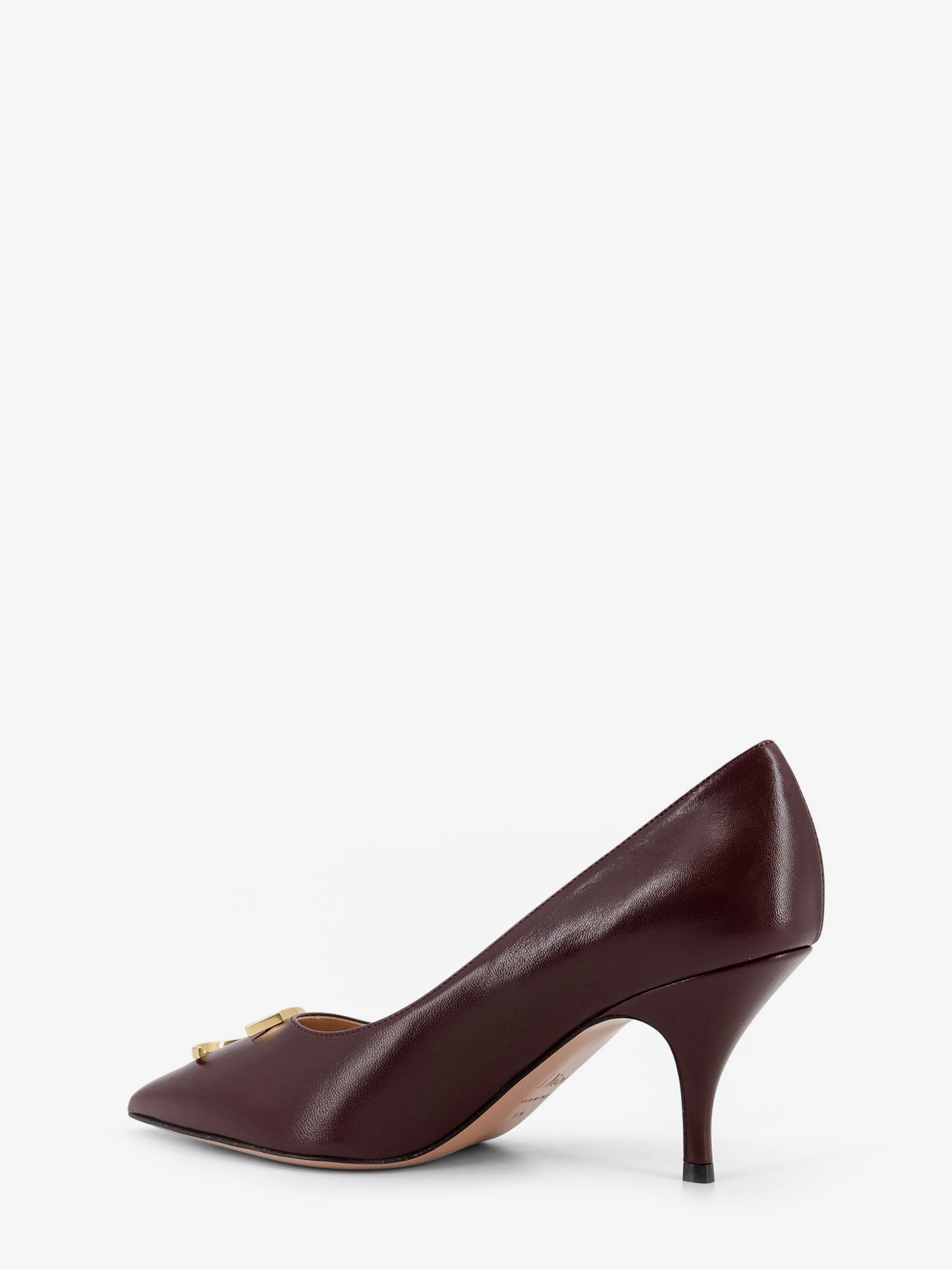 Dior Initials leather pumps with metal CD initials - Image 3