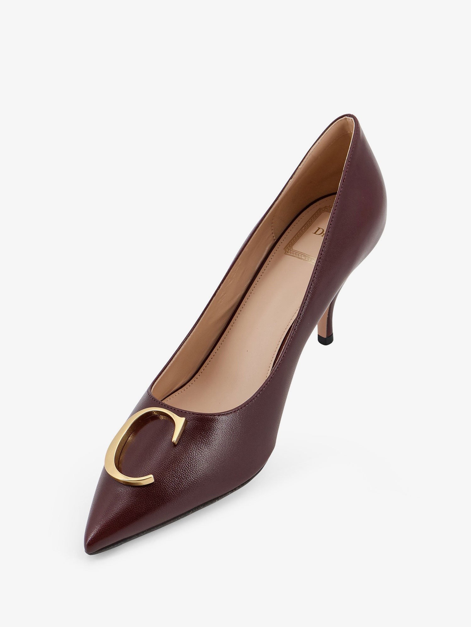 Dior Initials leather pumps with metal CD initials - Image 4