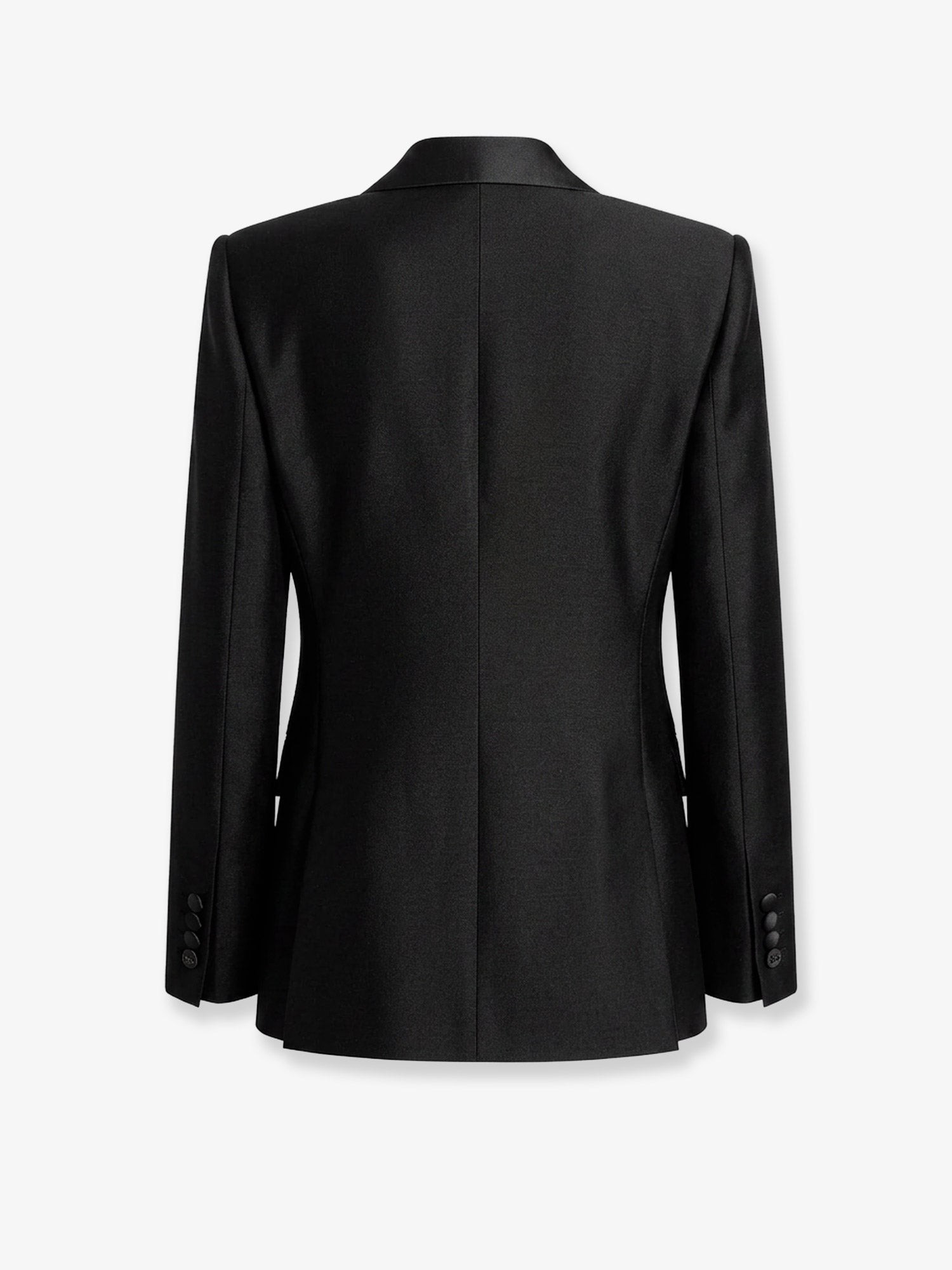 Double-breasted faille blazer - Image 2