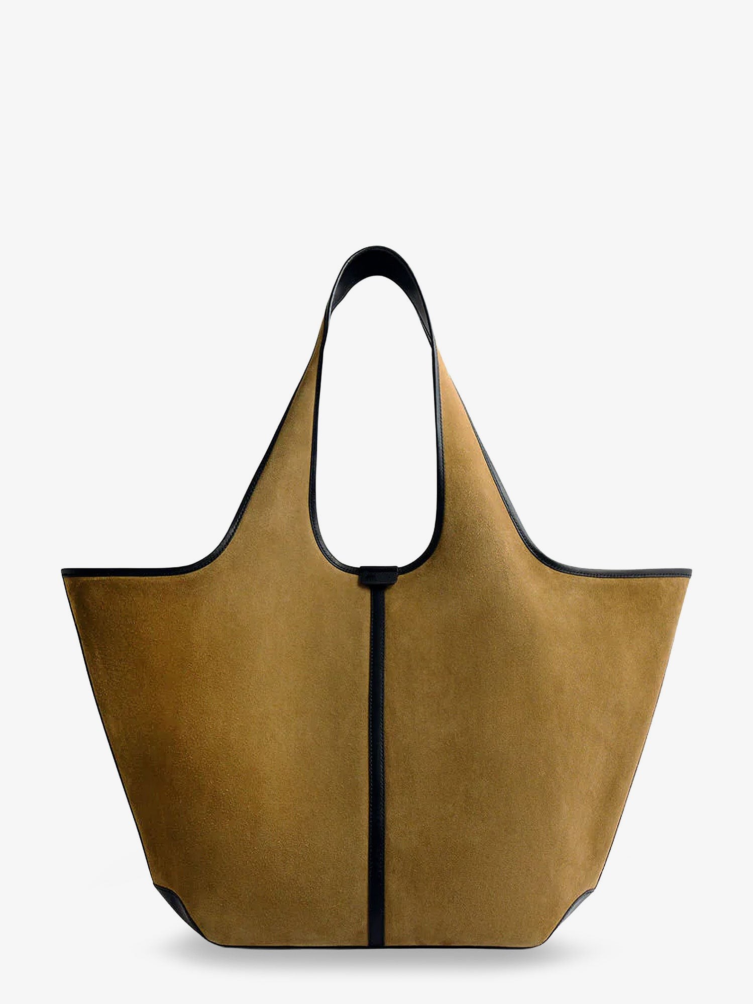 Douce suede and leather shoulder bag - Image 2