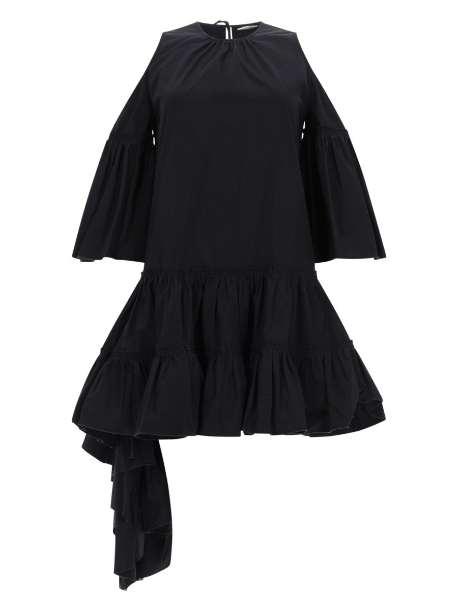 DRESS WITH RUFFLES