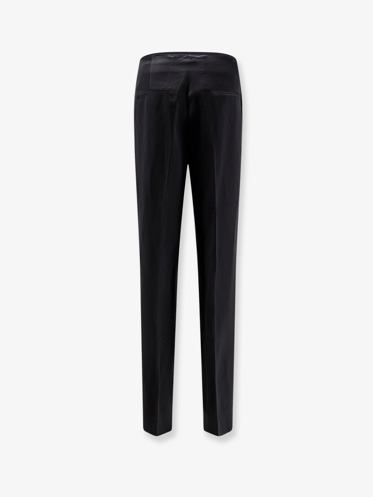 Easy Raw Edge viscose and linen trousers - Image 2
