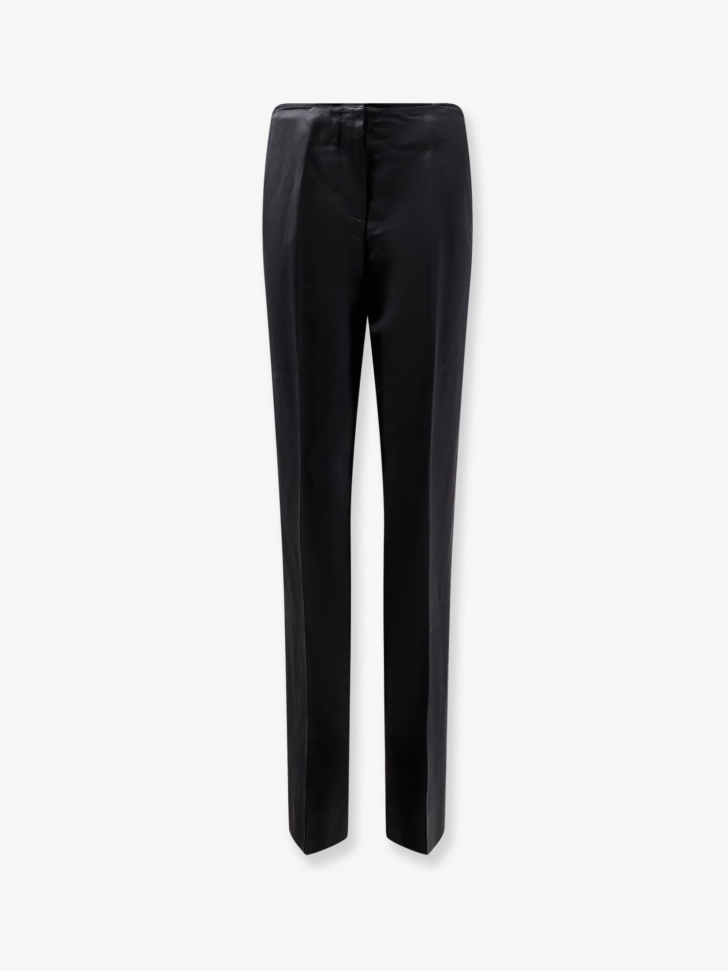 Easy Raw Edge viscose and linen trousers