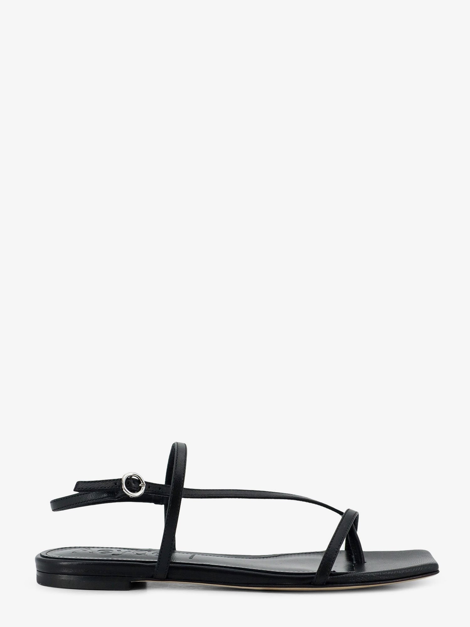 Ella flat leather sandals