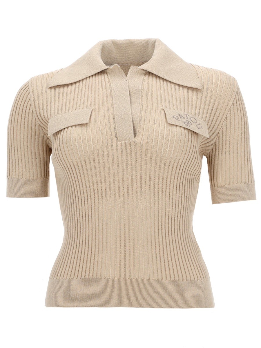 EMBROIDERED COTTON POLO SHIRT