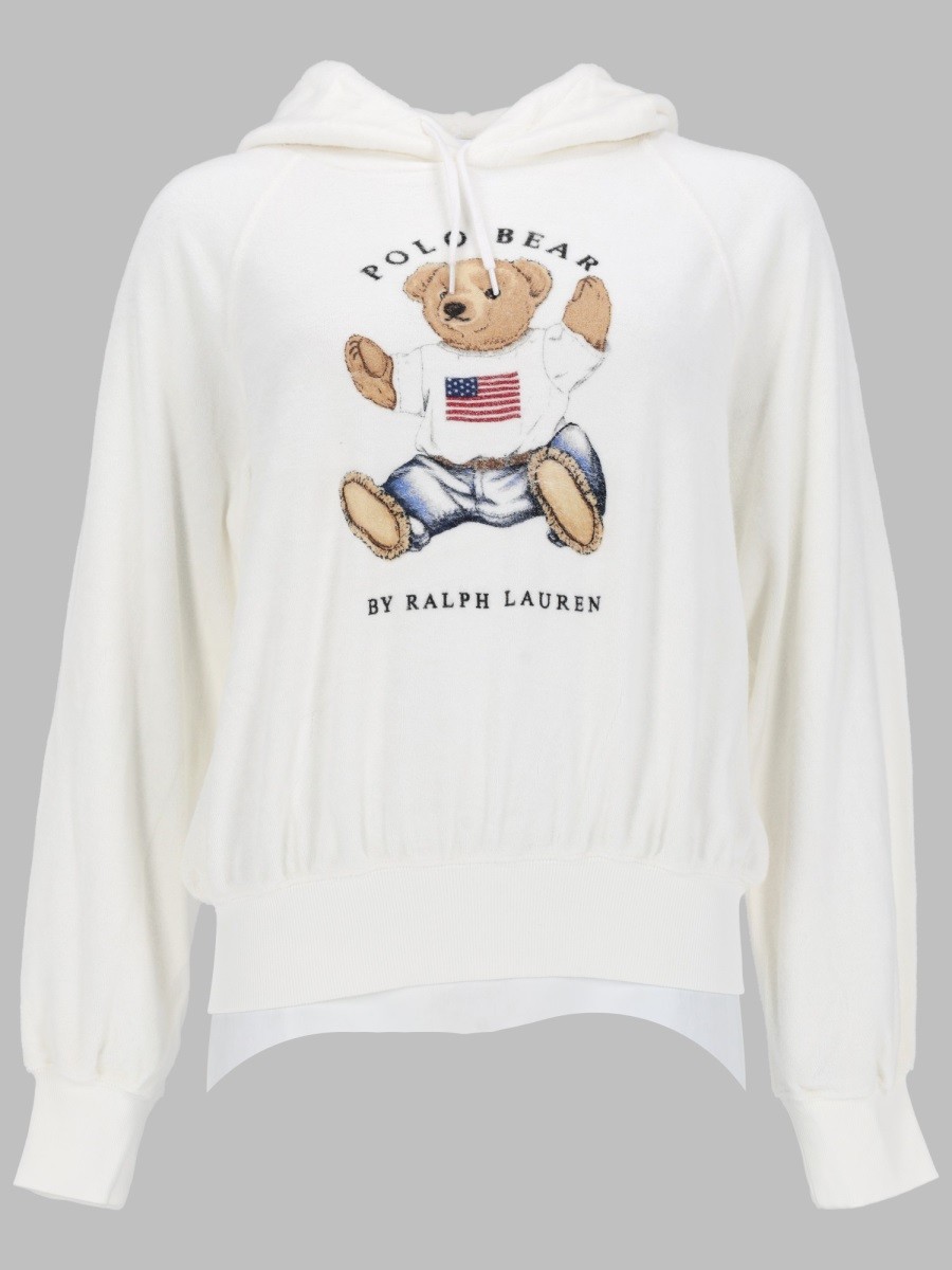 FELPA "POLO BEAR" CON LOGO