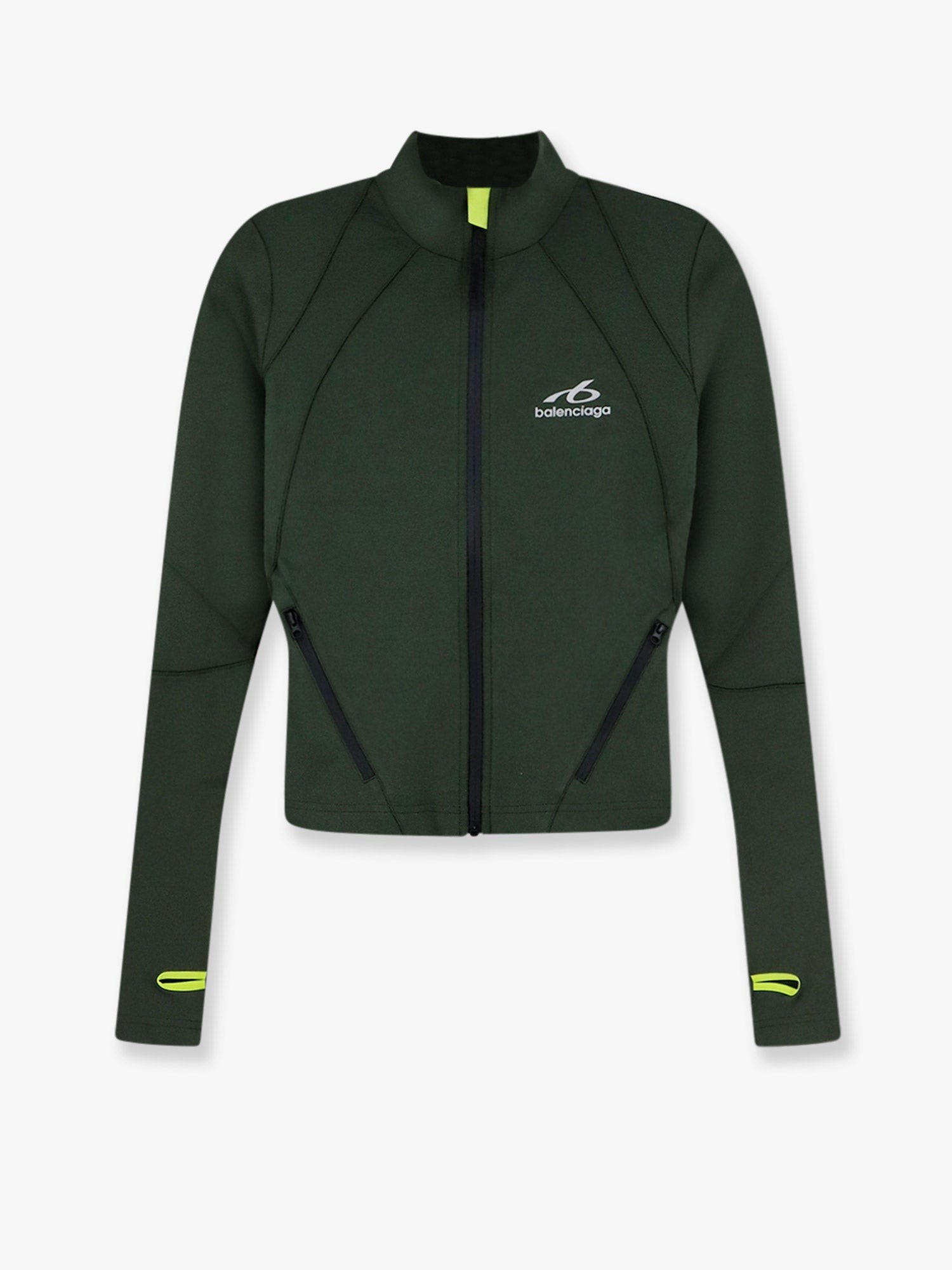 Fitted Zip-Up sweatshirt