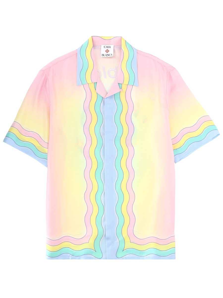 "FLAMING TENNIS BALL" SHIRT