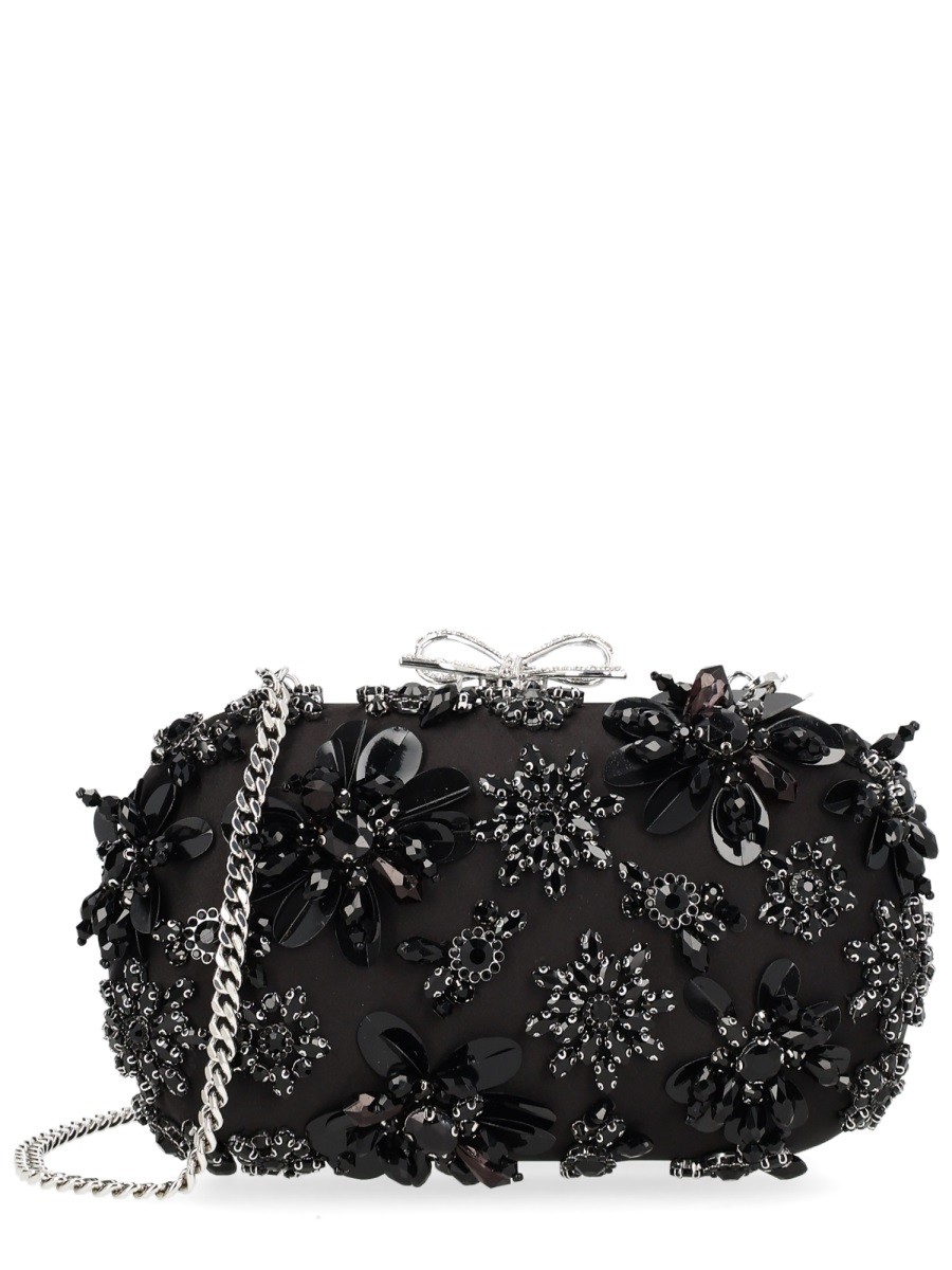 "FLORAL CRYSTAL" CLUTCH BAG