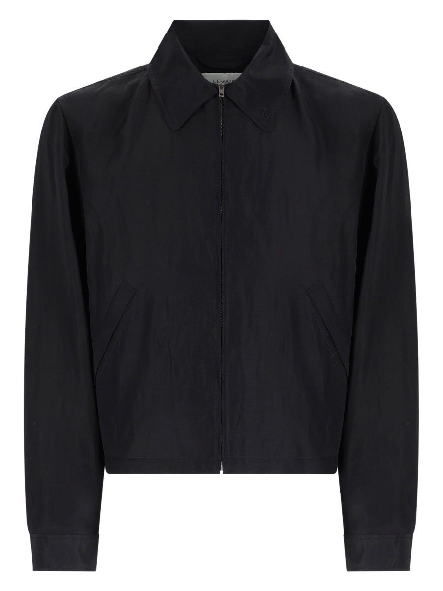 GIACCA CROP CON ZIP