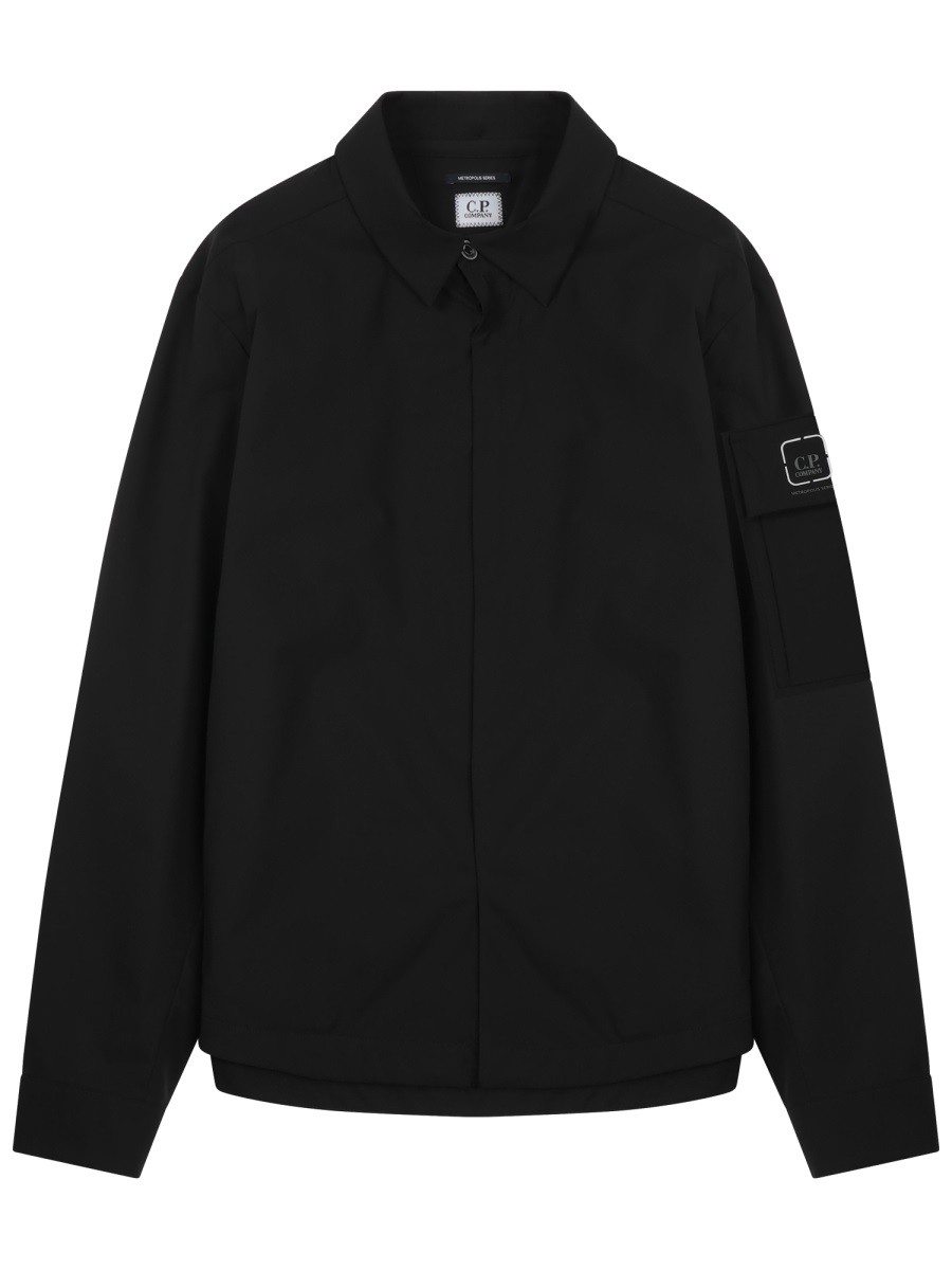 GIACCA "METROPOLIS OVERSHIRT" CON LOGO