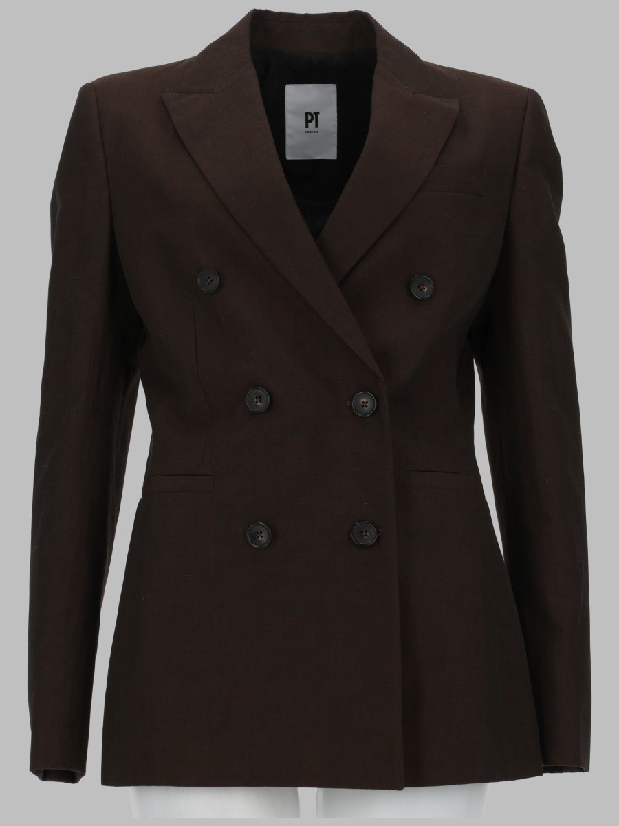 GIACCA "ROMY" IN LINO E COTONE