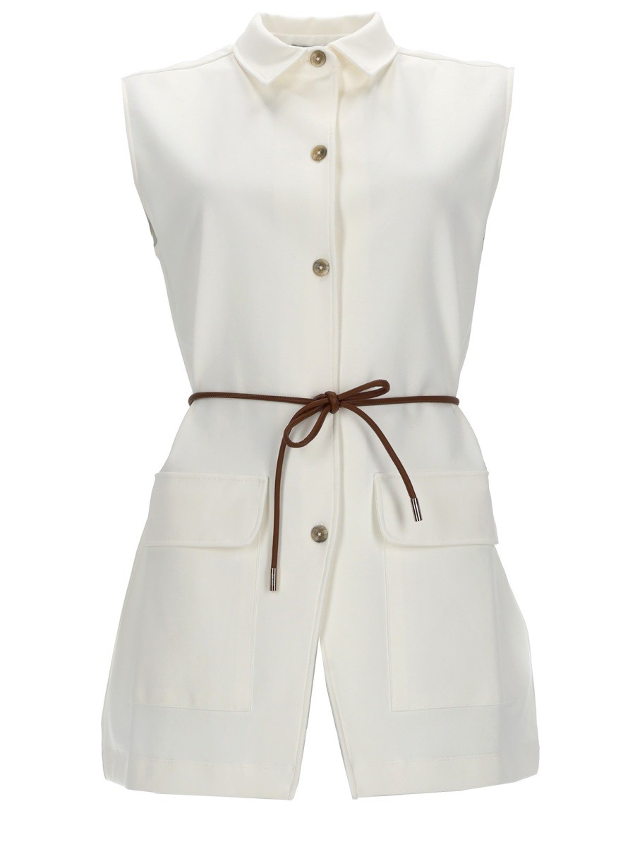 GILET CON CINTURA