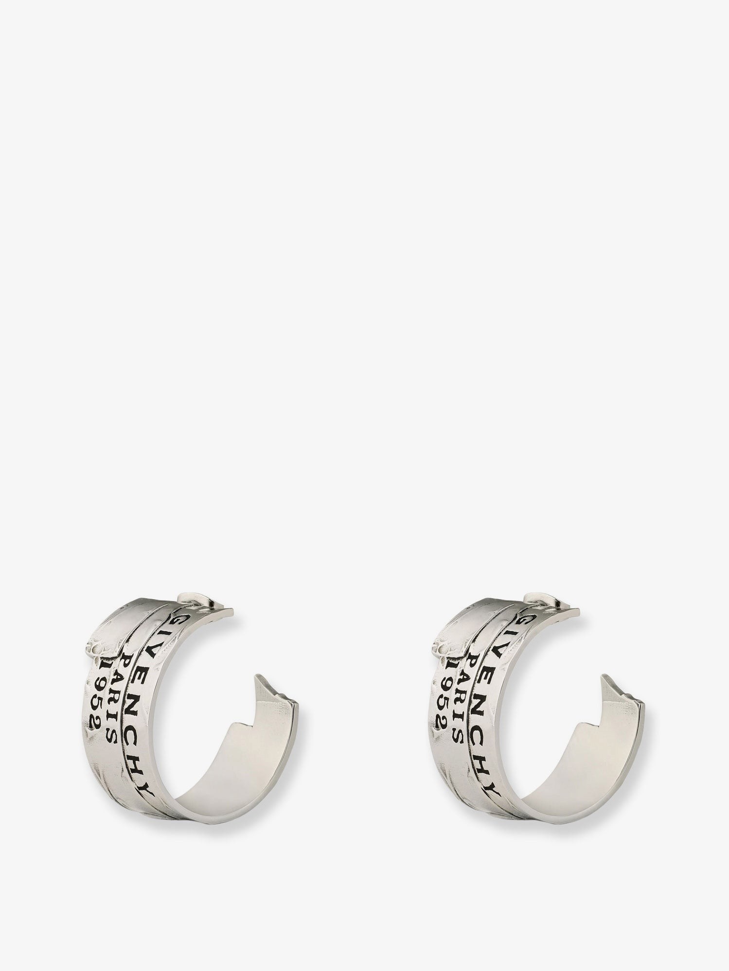 Givenchy Tape earrings in metal and enamel - Image 2