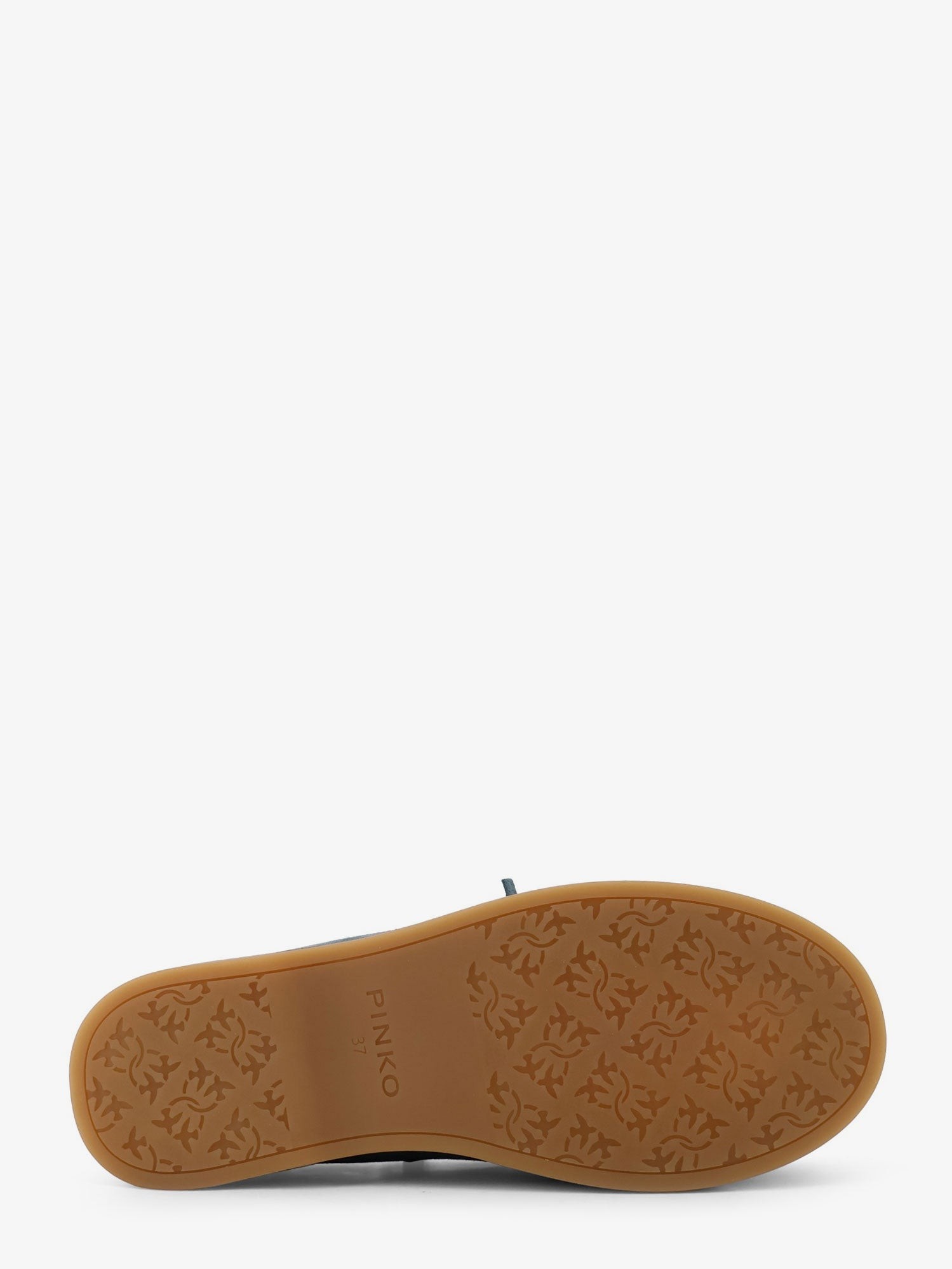 Grace suede loafers with metal lettering logo - Image 4