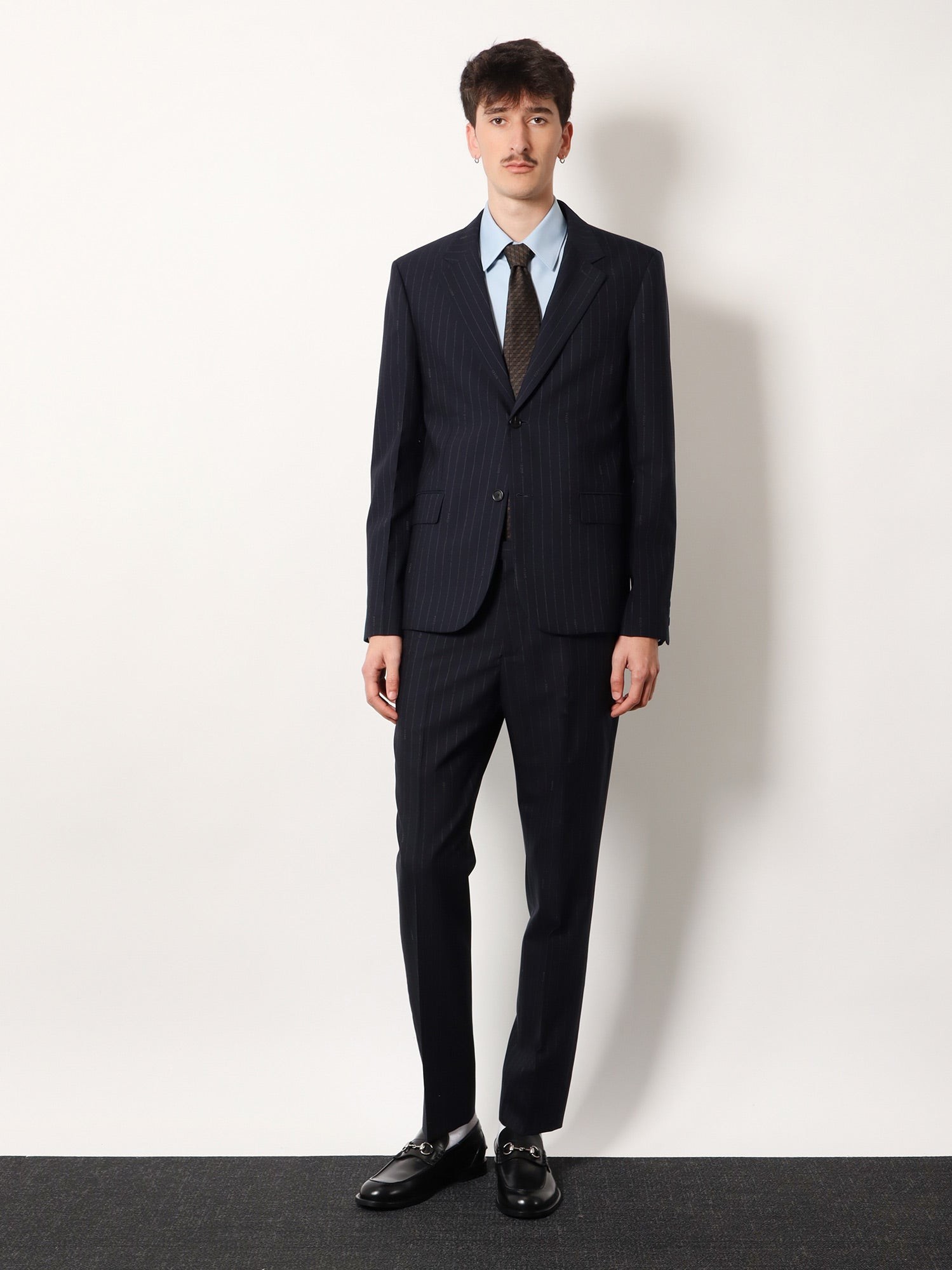 Gucci pinstripe wool single-breasted blazer - Image 2