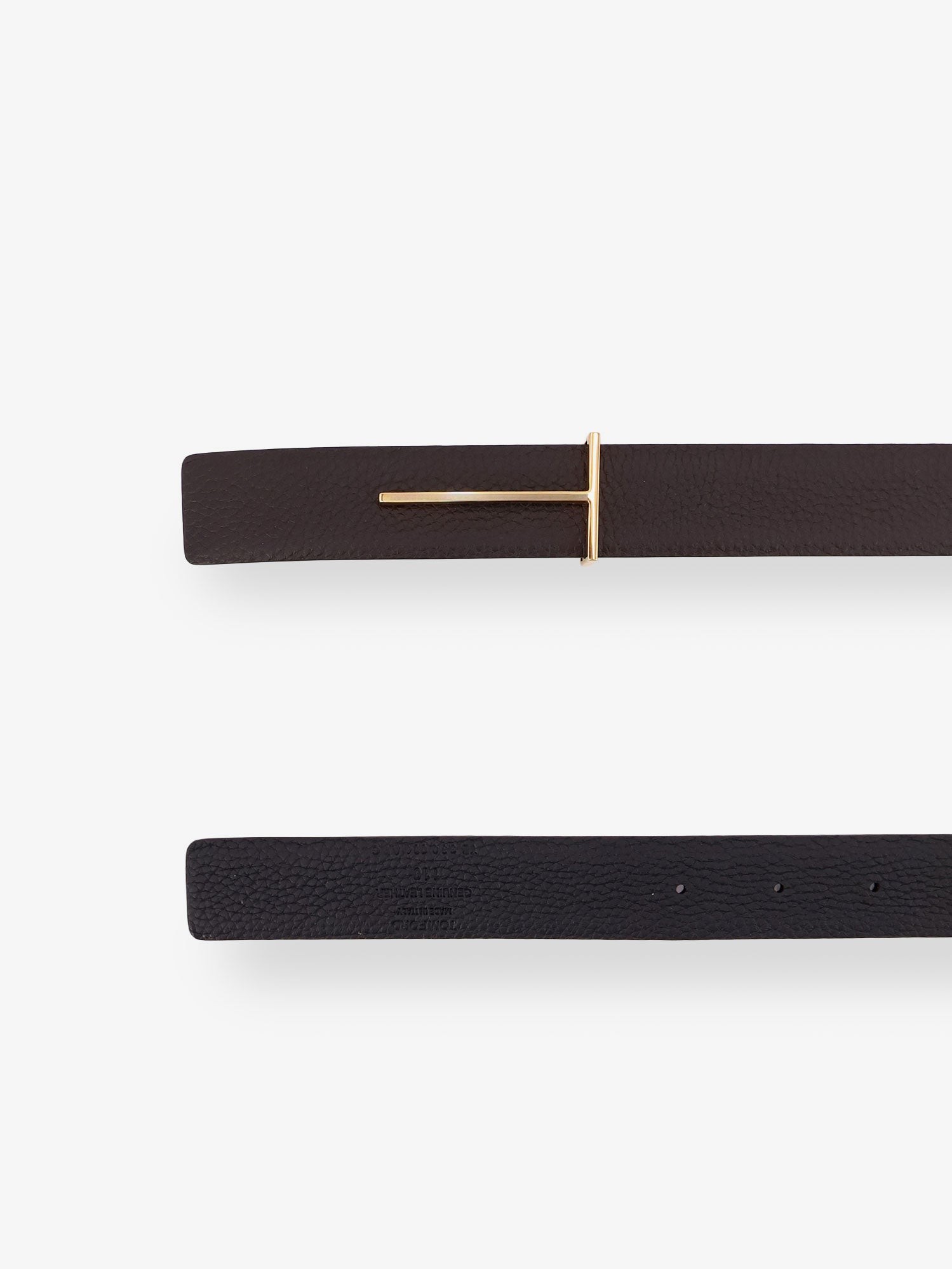 Hammered leather belt - Image 2