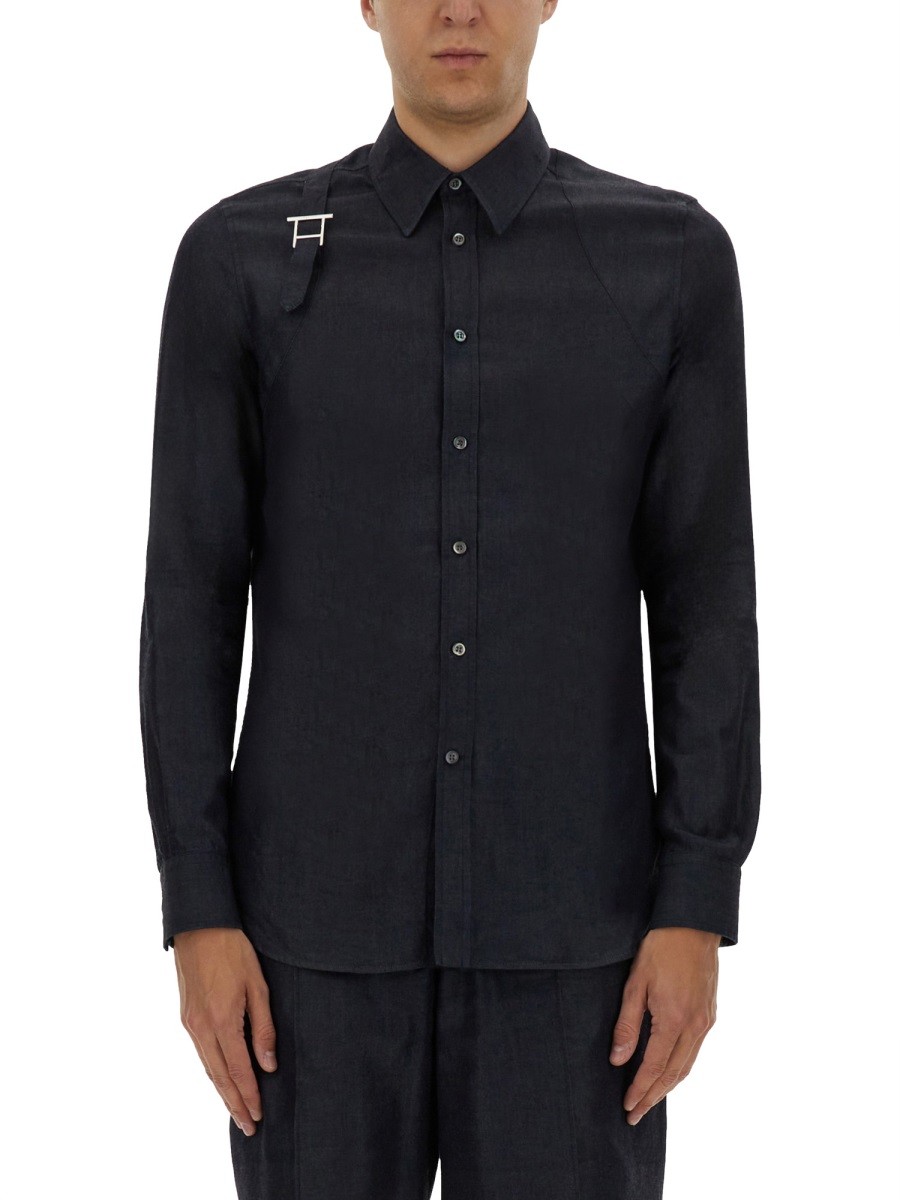 HARNESS SHIRT WITH T BUCKLE