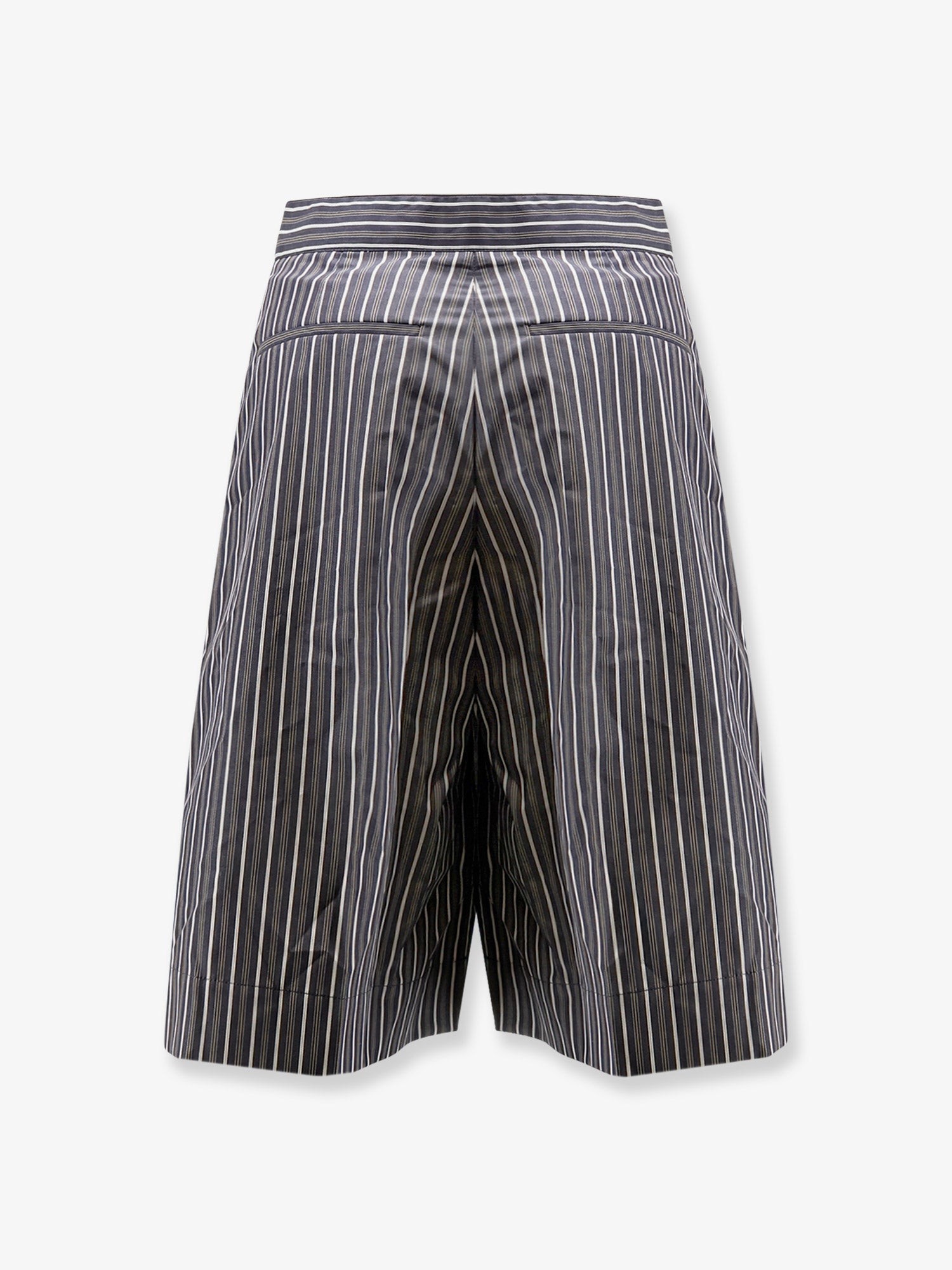 Henna striped cotton bermuda shorts - Image 2