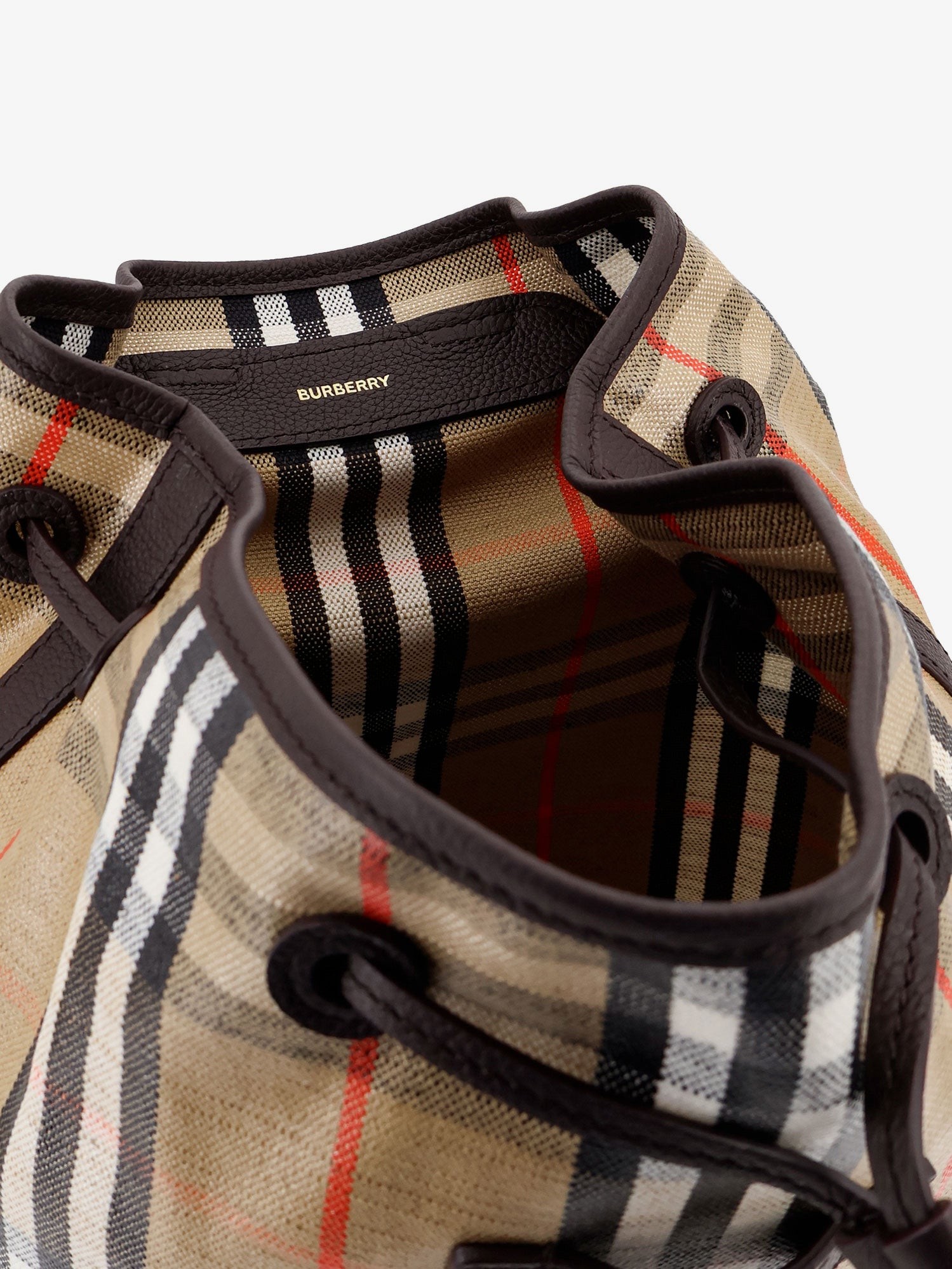Highlands coated canvas backpack with front logo - Image 5