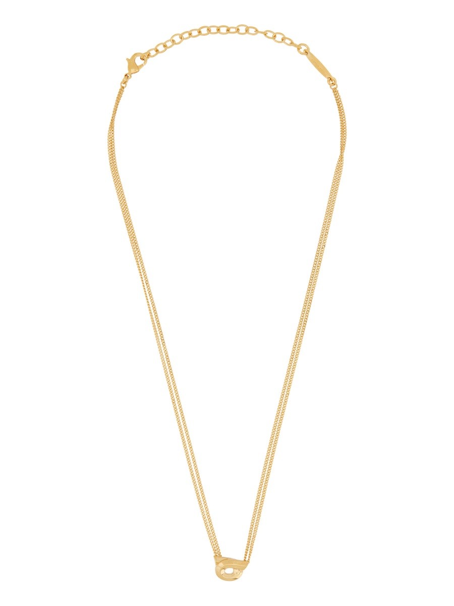 "HOOKS" PENDANT NECKLACE