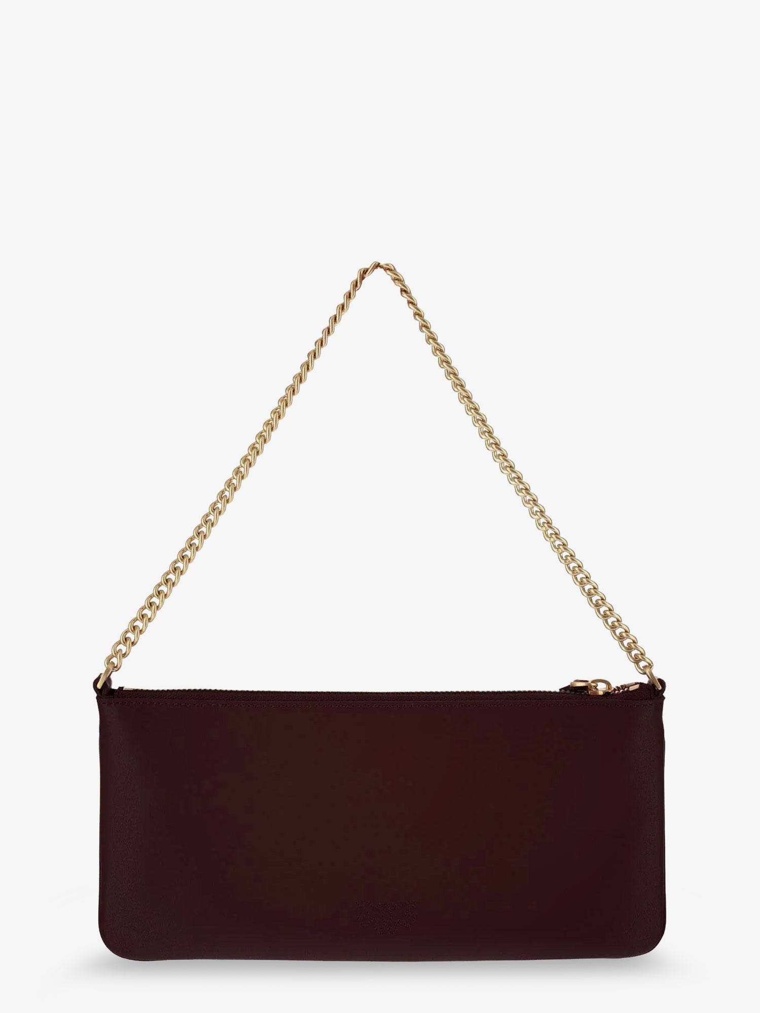 Horizontal Flat leather crossbody bag - Image 2