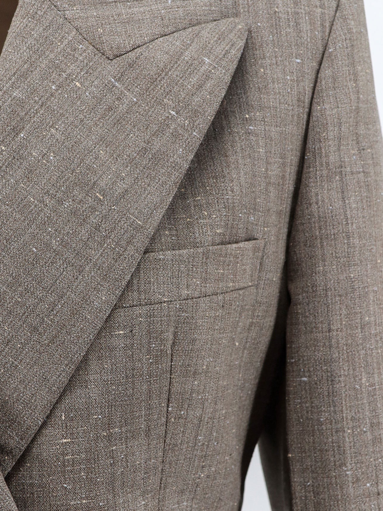 Hourglass shaped wool blend blazer - Image 3