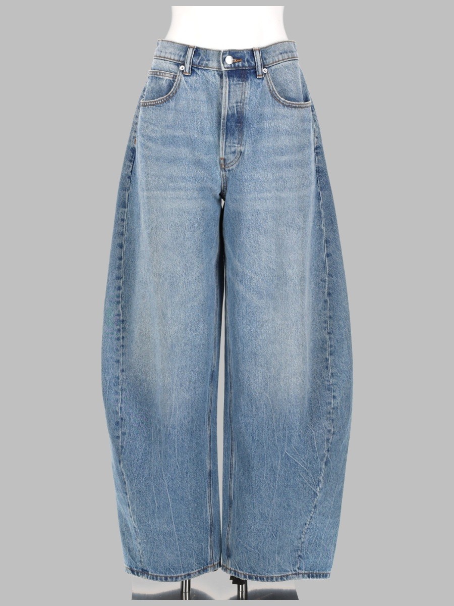 JEANS "BLOW UP" CON LOGO IN STRASS
