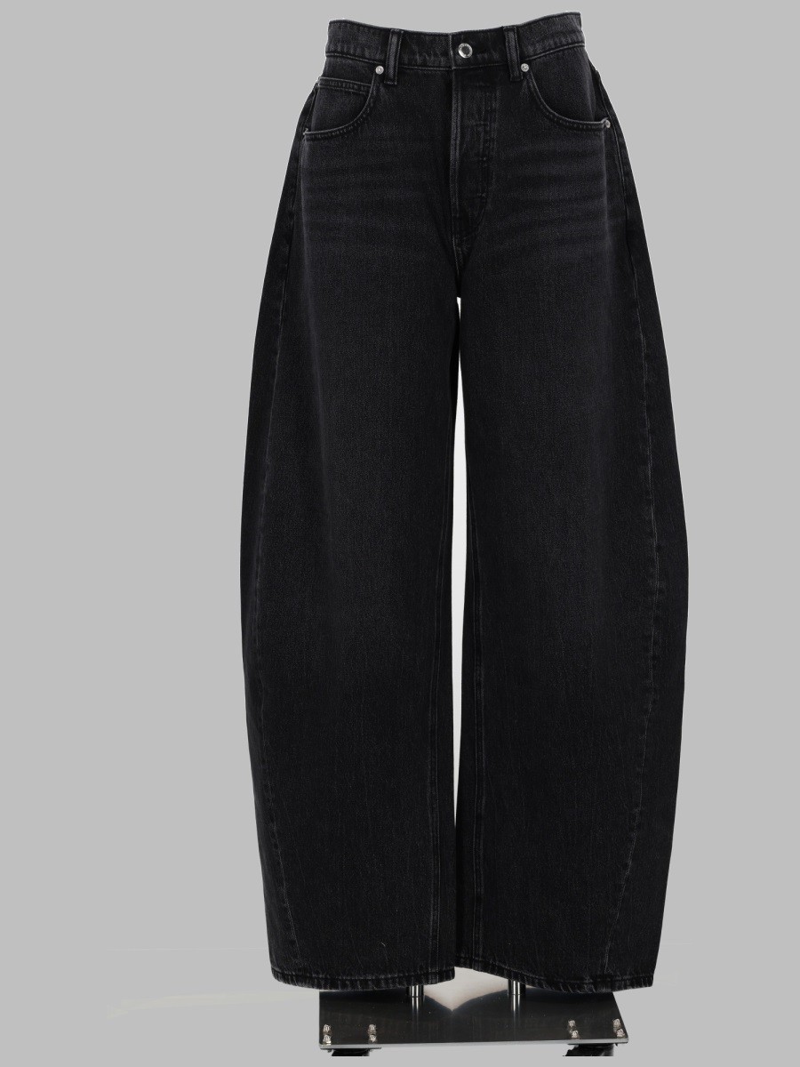 JEANS "BLOW UP" CON LOGO IN STRASS