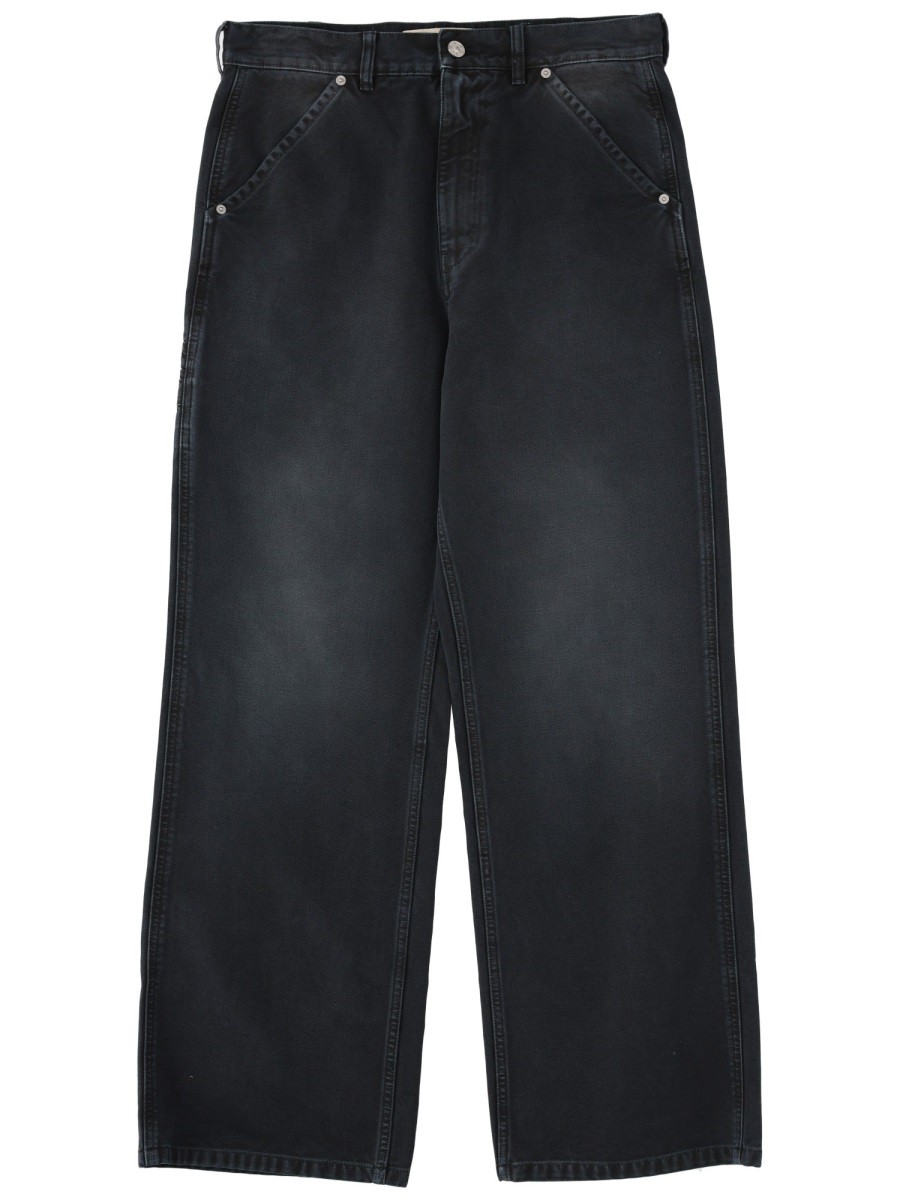JEANS CON APPLICAZIONE LOGO