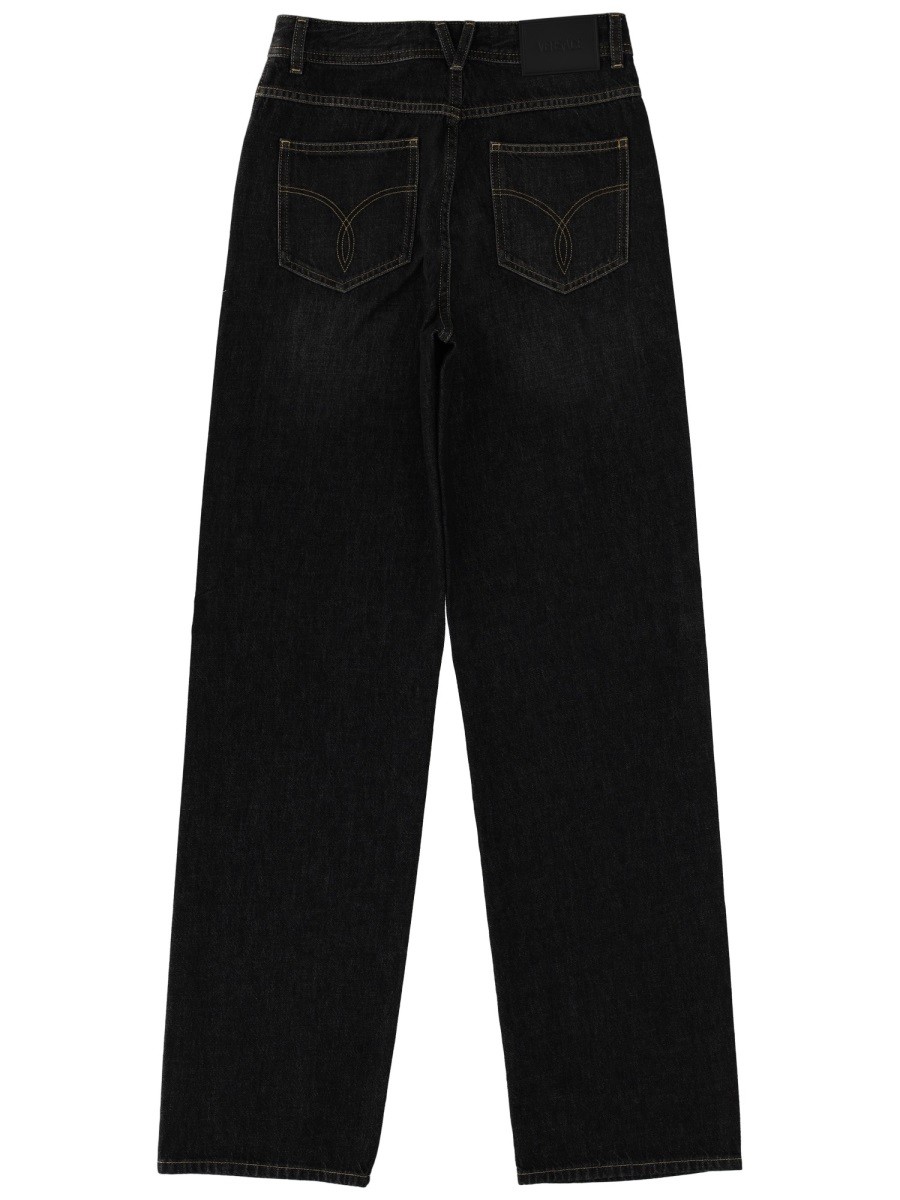 JEANS WITH STUDS AND CRYSTALS DECORATION - Image 3
