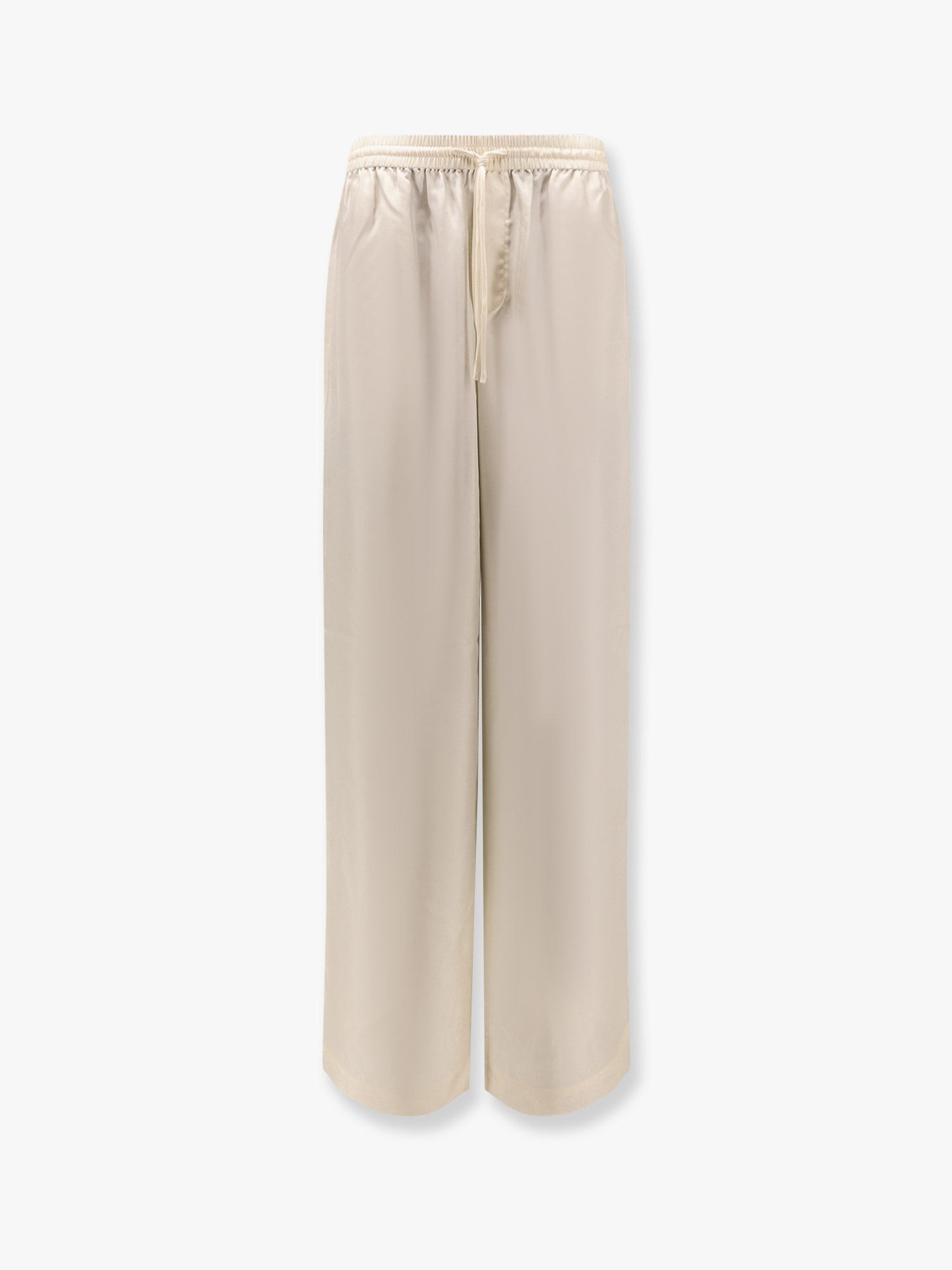 Jogger silk trousers