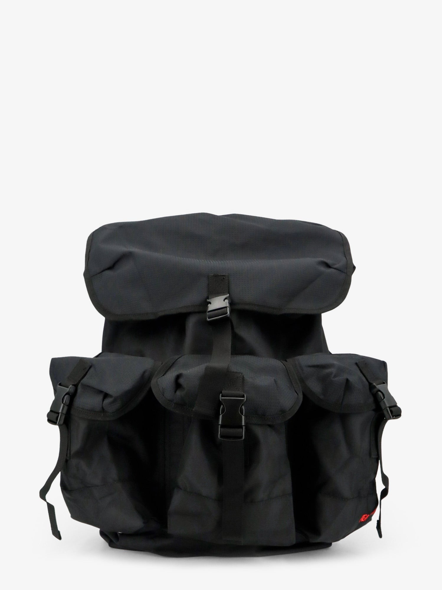 Jungle nylon backpack with Logo embroidery